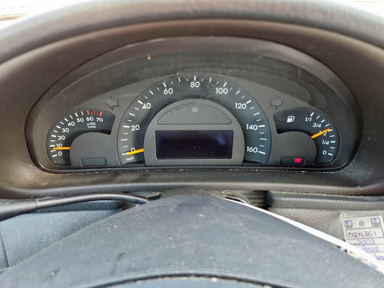 2003 Mercedes-benz C 240 Серый vin: WDBRF61J03F370980