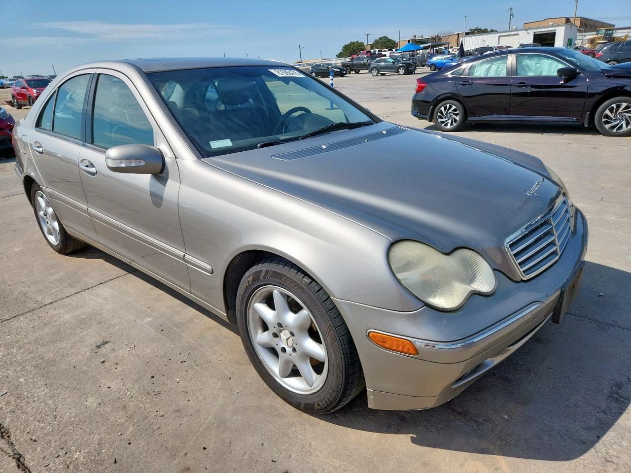 2003 Mercedes-benz C 240 Серый vin: WDBRF61J03F370980