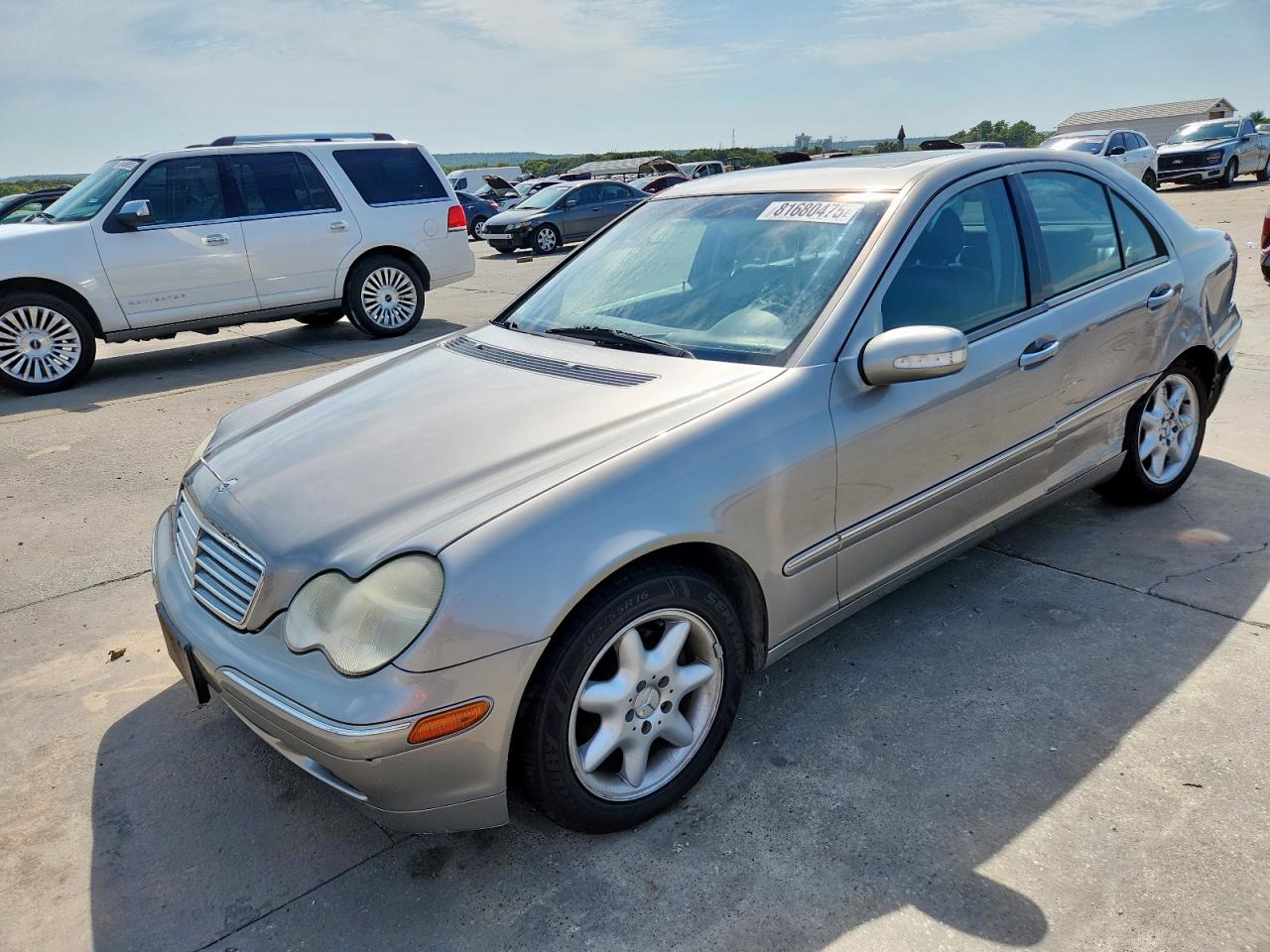 2003 Mercedes-benz C 240 Серый vin: WDBRF61J03F370980