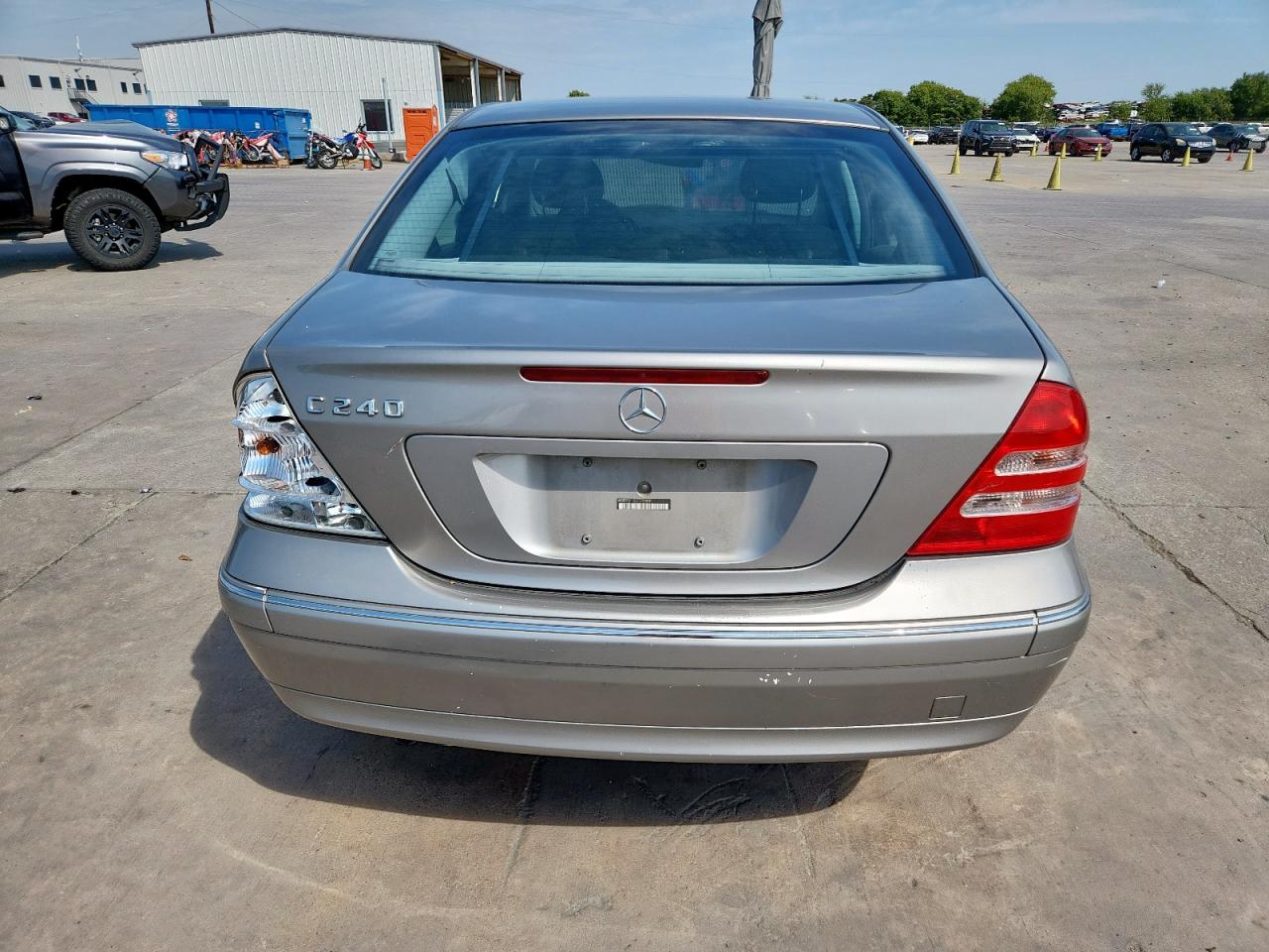 2003 Mercedes-benz C 240 Серый vin: WDBRF61J03F370980