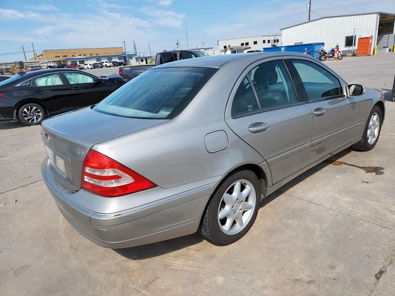 2003 Mercedes-benz C 240 Серый vin: WDBRF61J03F370980