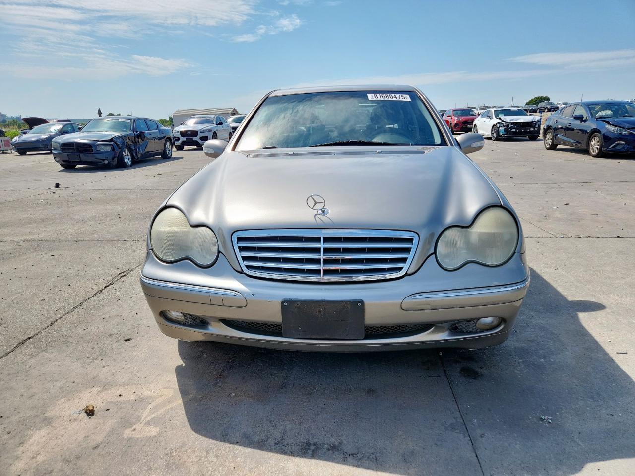 2003 Mercedes-benz C 240 Серый vin: WDBRF61J03F370980