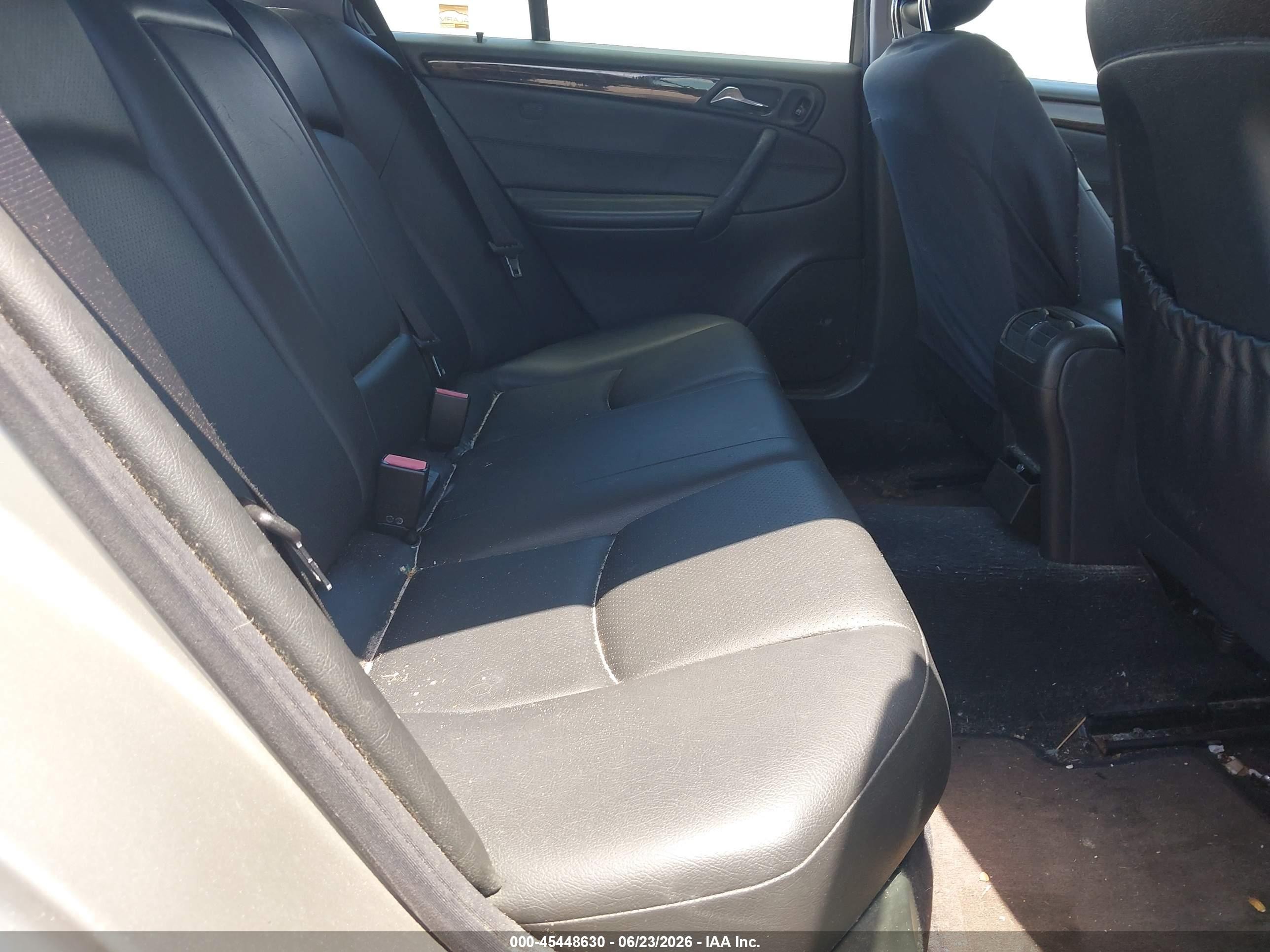 2003 Mercedes-benz C 240   Silver vin: WDBRF61J03F401872