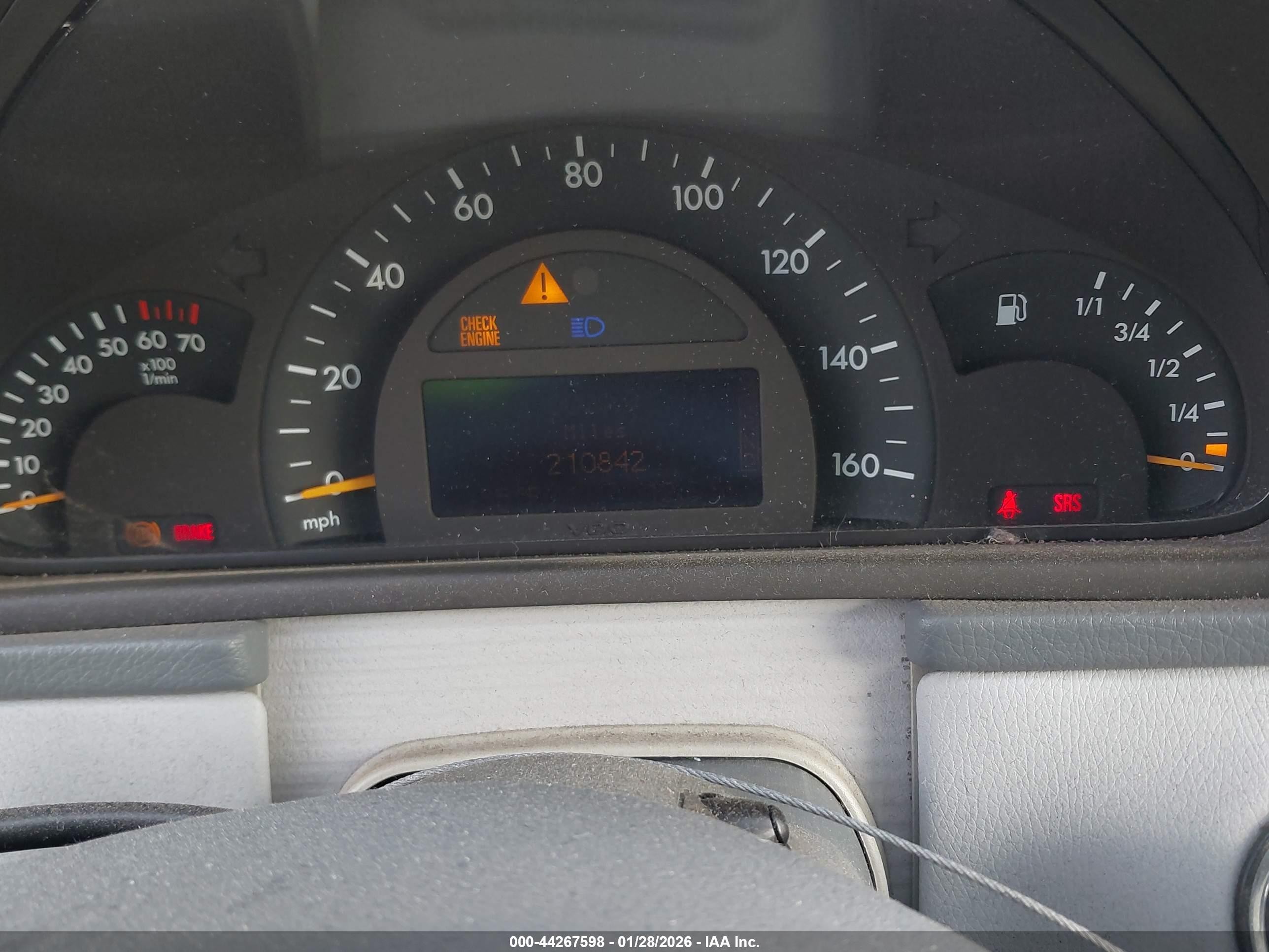 2004 Mercedes-benz C 240   Черный vin: WDBRF61J04E015444