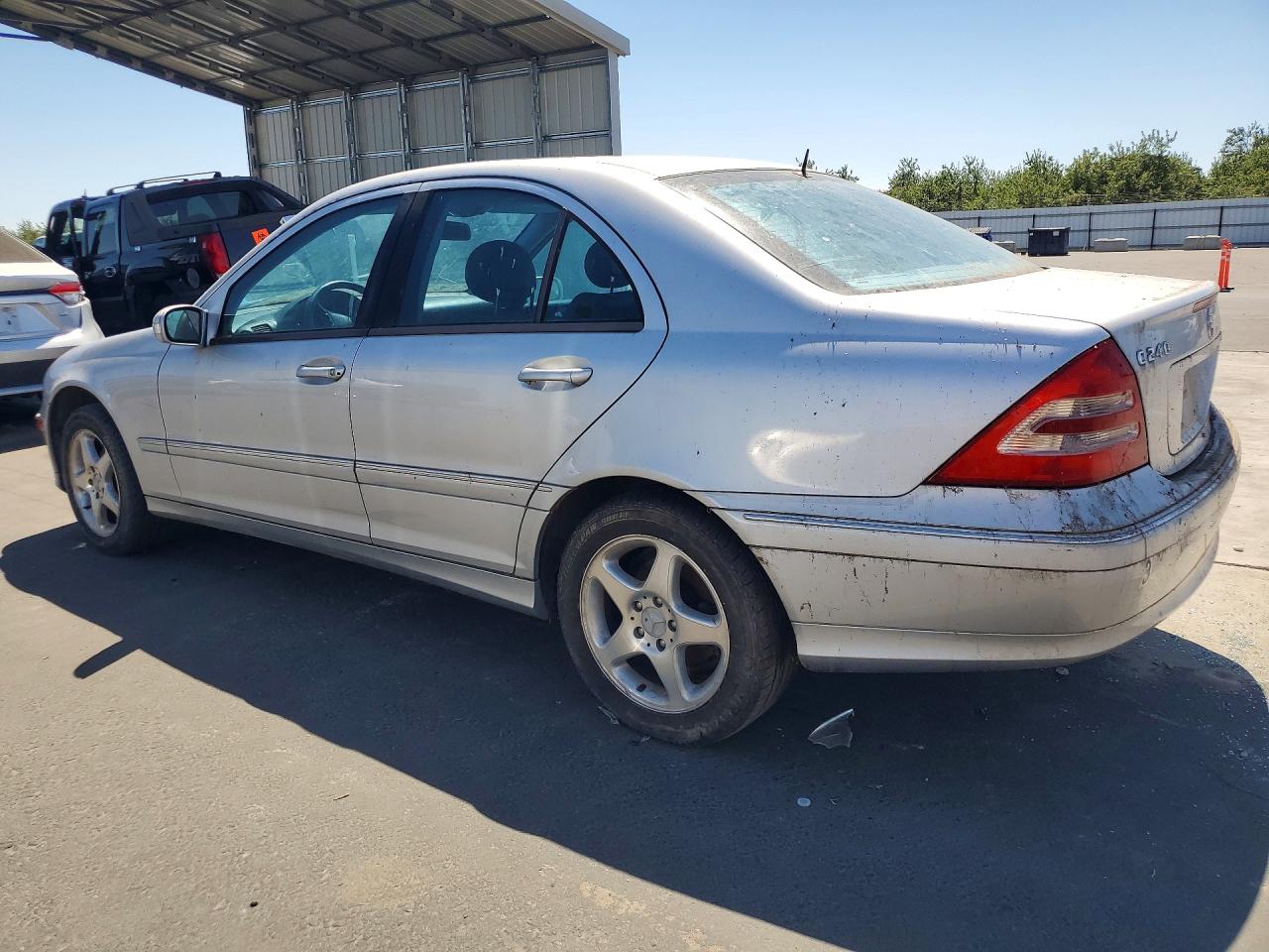 2001 Mercedes-benz C 240 Серебряный vin: WDBRF61J11F037653