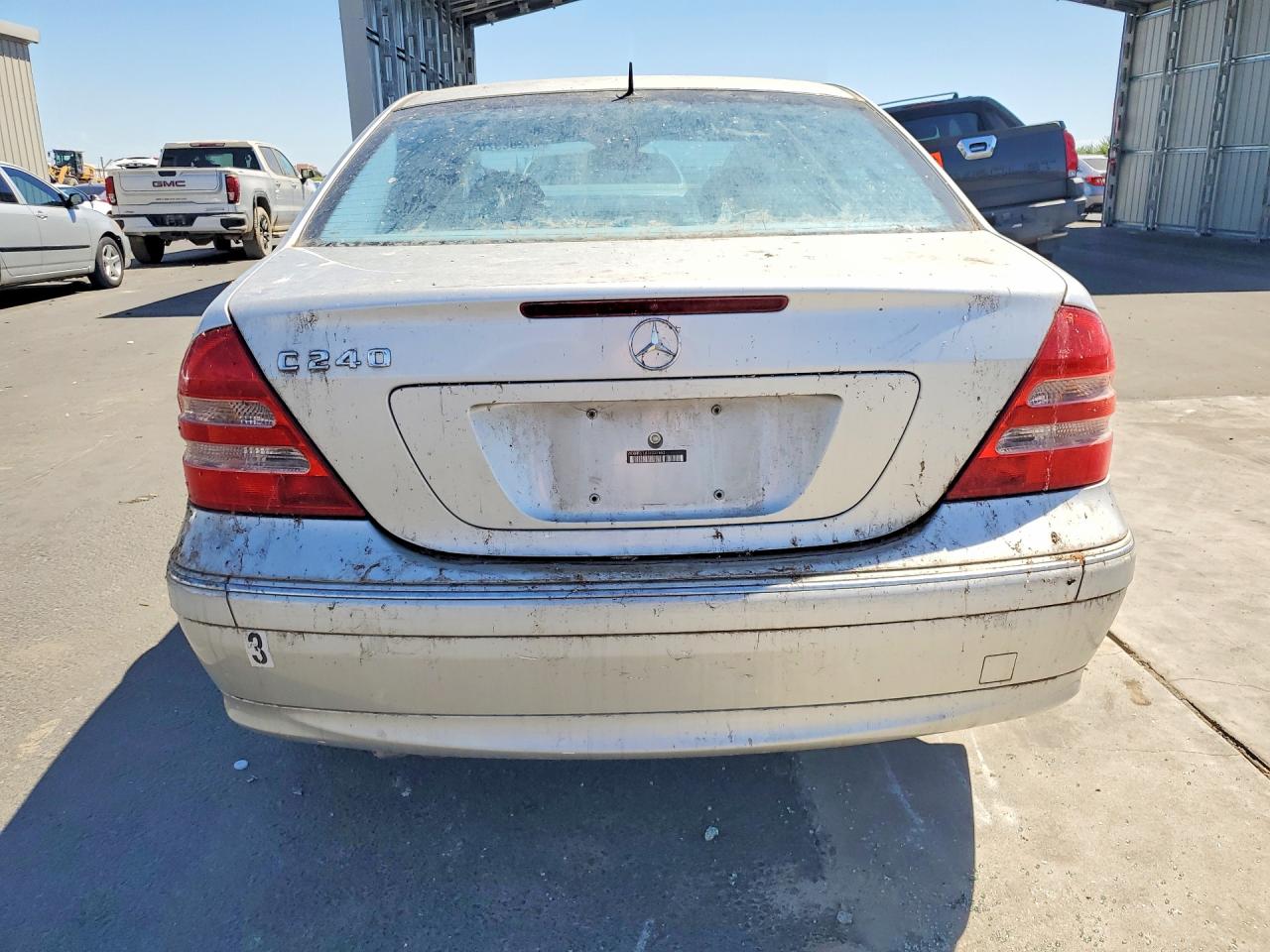 2001 Mercedes-benz C 240 Серебряный vin: WDBRF61J11F037653