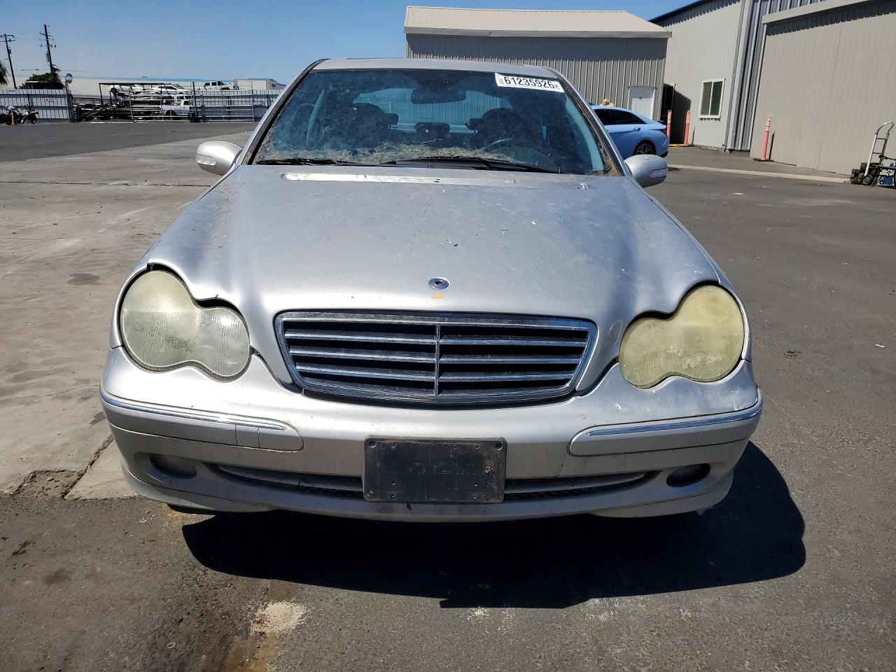 2001 Mercedes-benz C 240 Серебряный vin: WDBRF61J11F037653