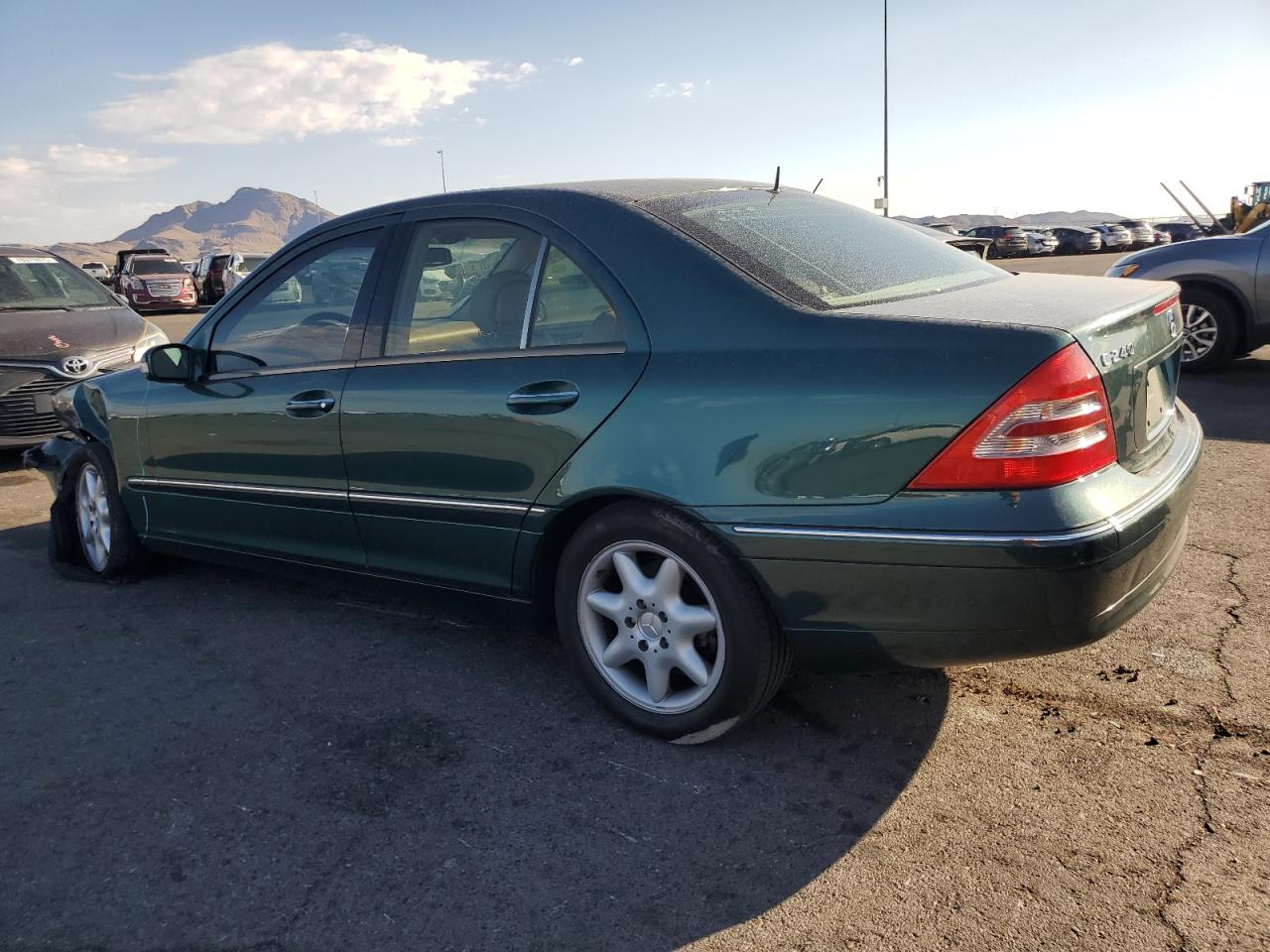 2001 Mercedes-benz C 240 Green vin: WDBRF61J11F088795