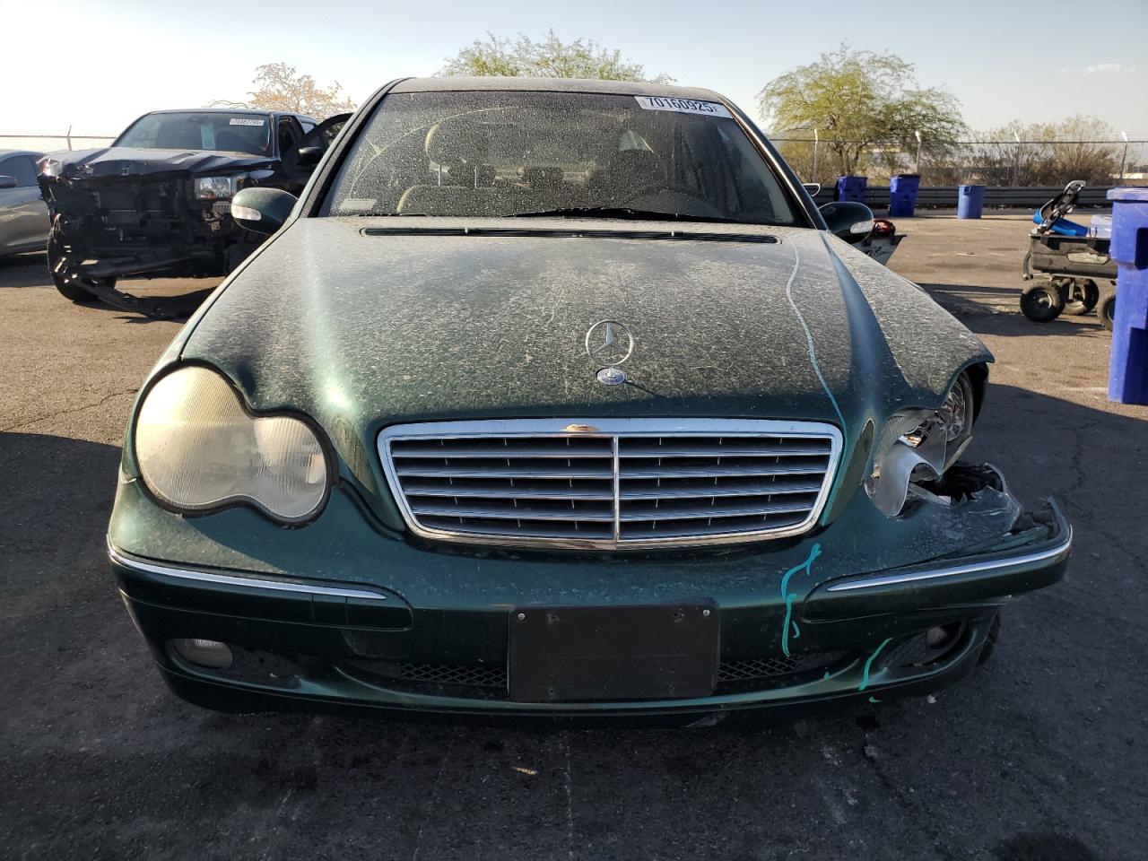 2001 Mercedes-benz C 240 Green vin: WDBRF61J11F088795