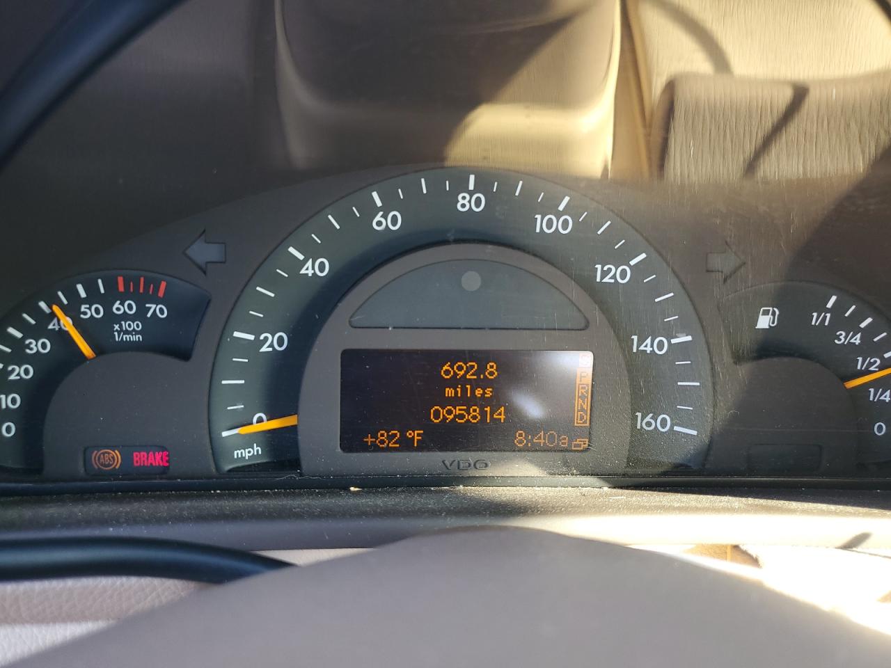 2001 Mercedes-benz C 240 Green vin: WDBRF61J11F088795