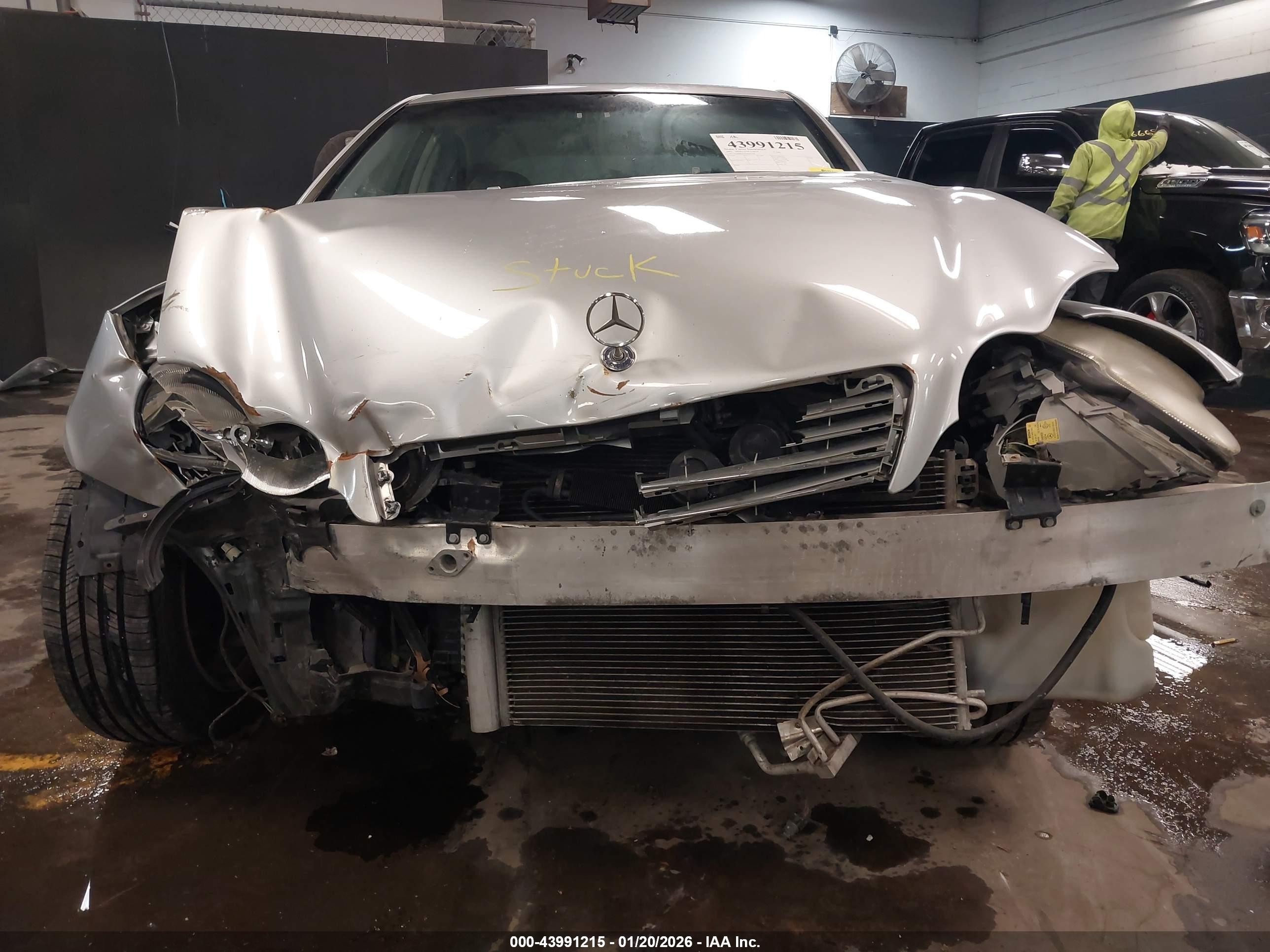 2002 Mercedes-benz C 240   Серый vin: WDBRF61J12E001548
