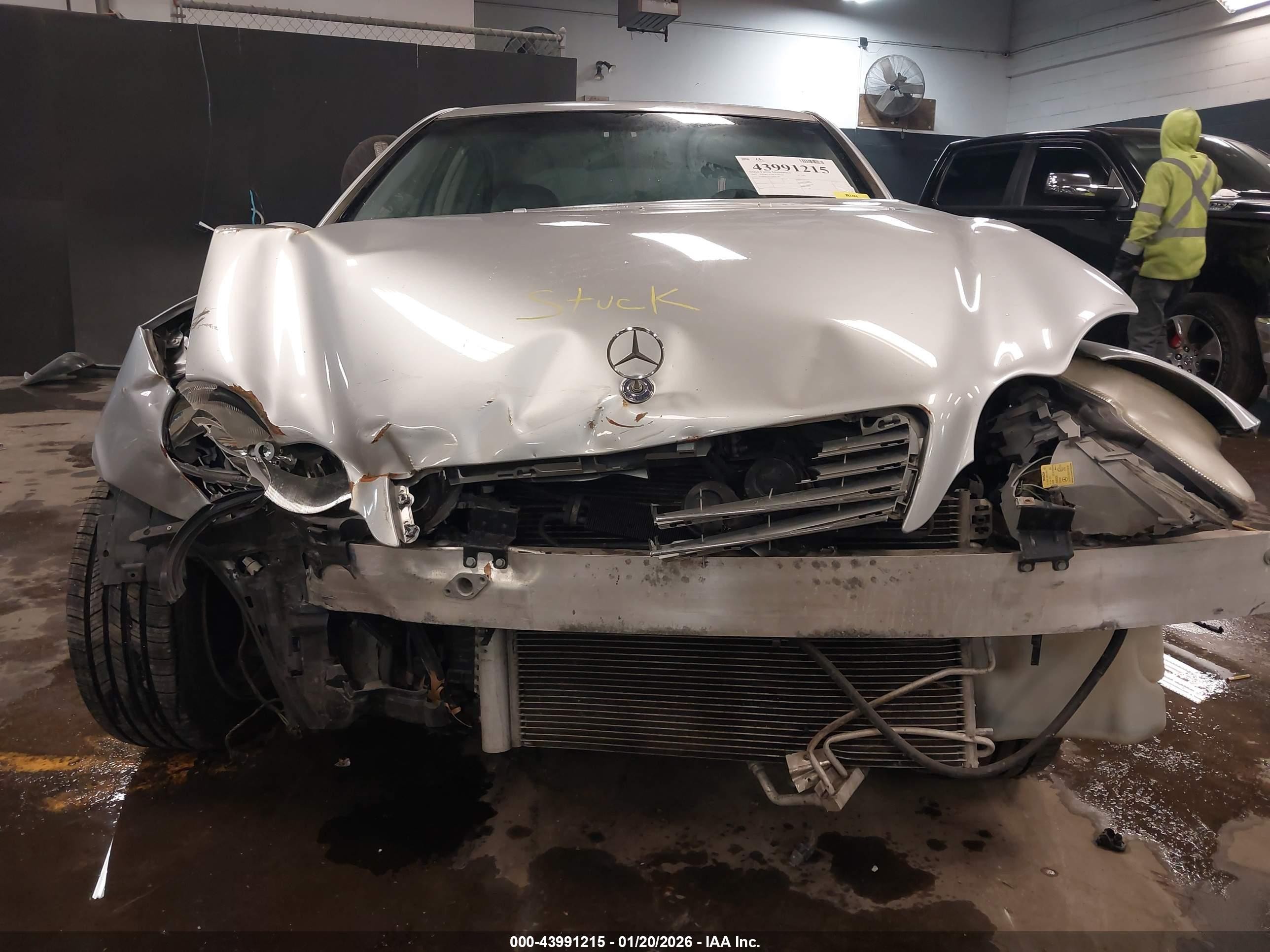 2002 Mercedes-benz C 240   Серый vin: WDBRF61J12E001548
