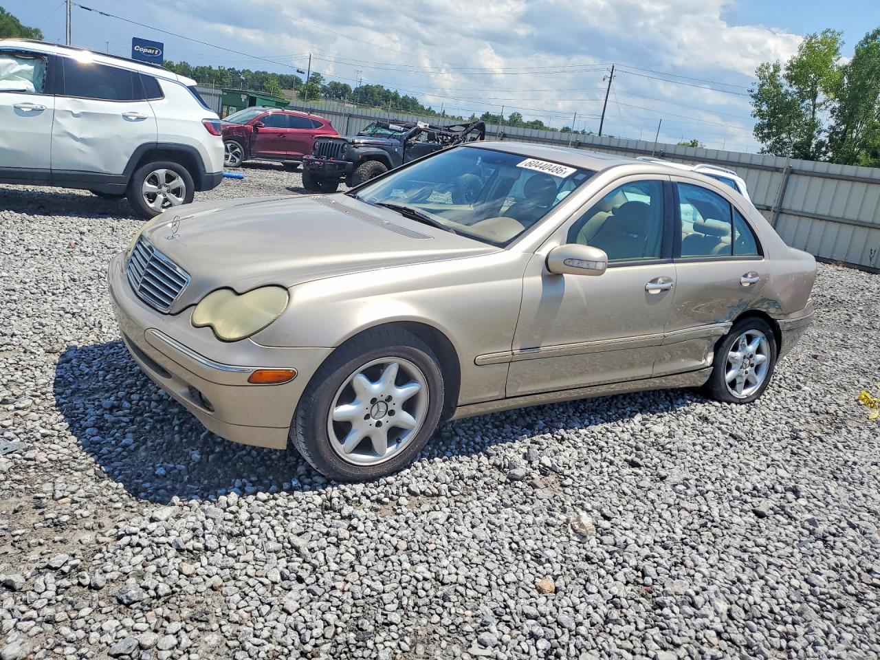 2002 Mercedes-benz C 240 Gold vin: WDBRF61J12E001887