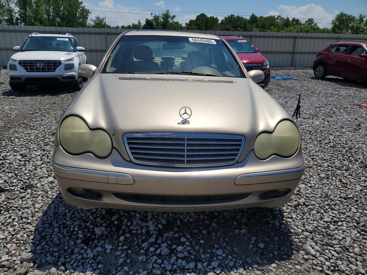 2002 Mercedes-benz C 240 Gold vin: WDBRF61J12E001887