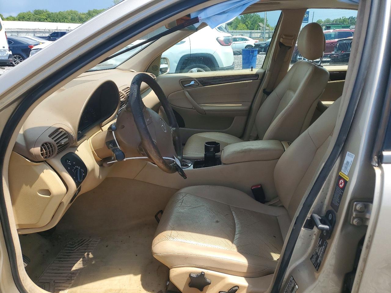 2002 Mercedes-benz C 240 Gold vin: WDBRF61J12E001887