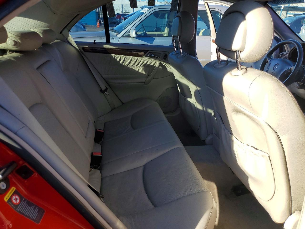 2002 Mercedes-benz C 240 Red vin: WDBRF61J12F187179
