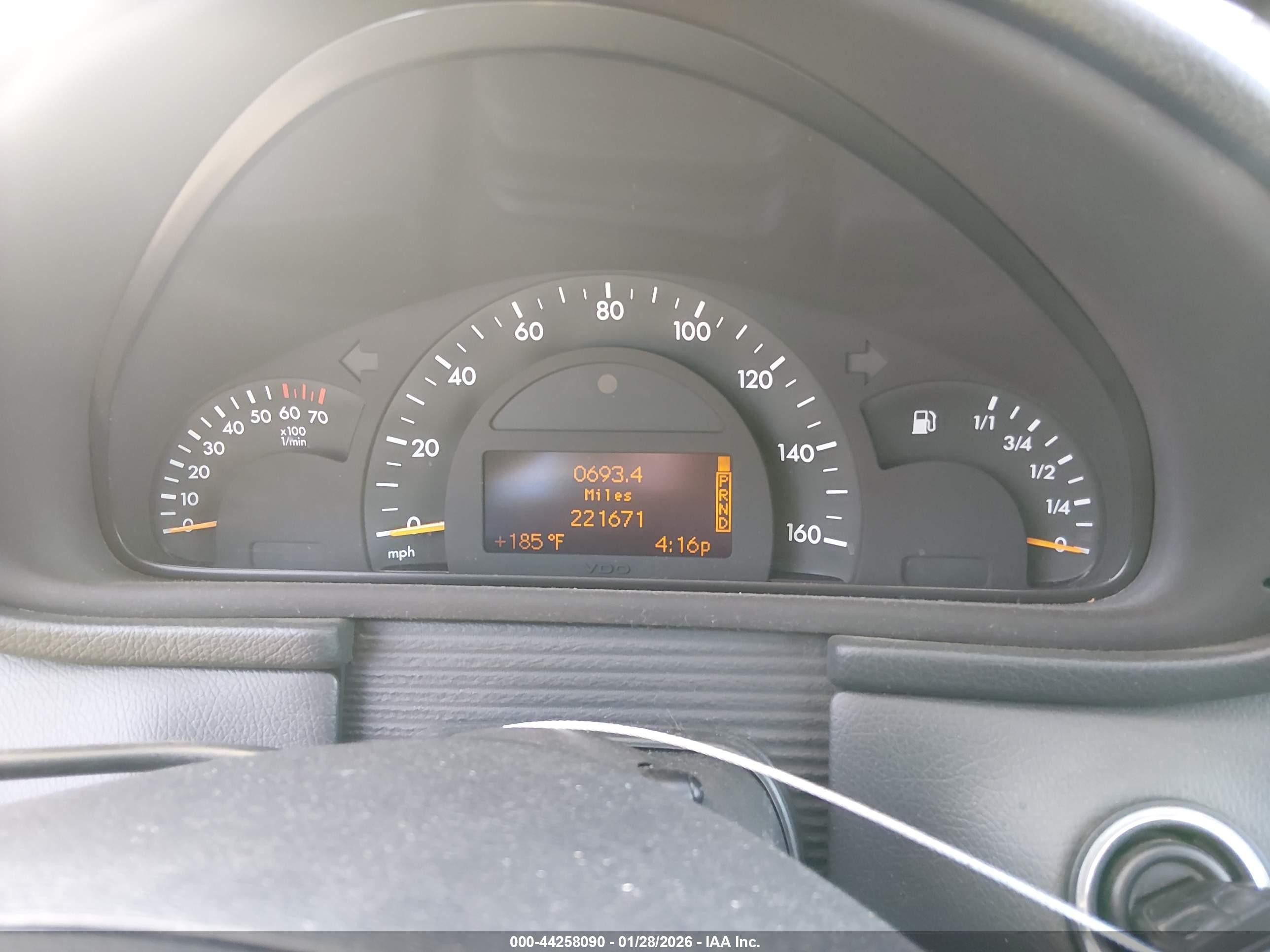 2003 Mercedes-benz C 240   Silver vin: WDBRF61J13E013894