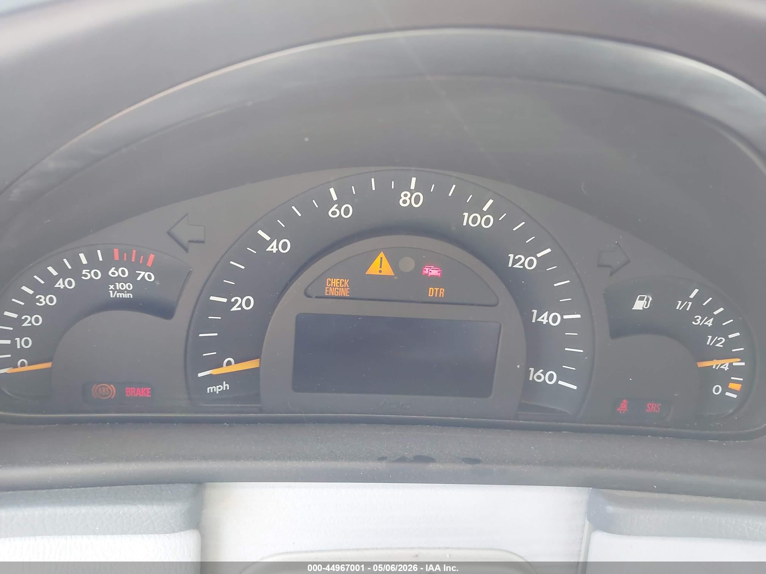 2003 Mercedes-benz C 240 Blue vin: WDBRF61J13F376609