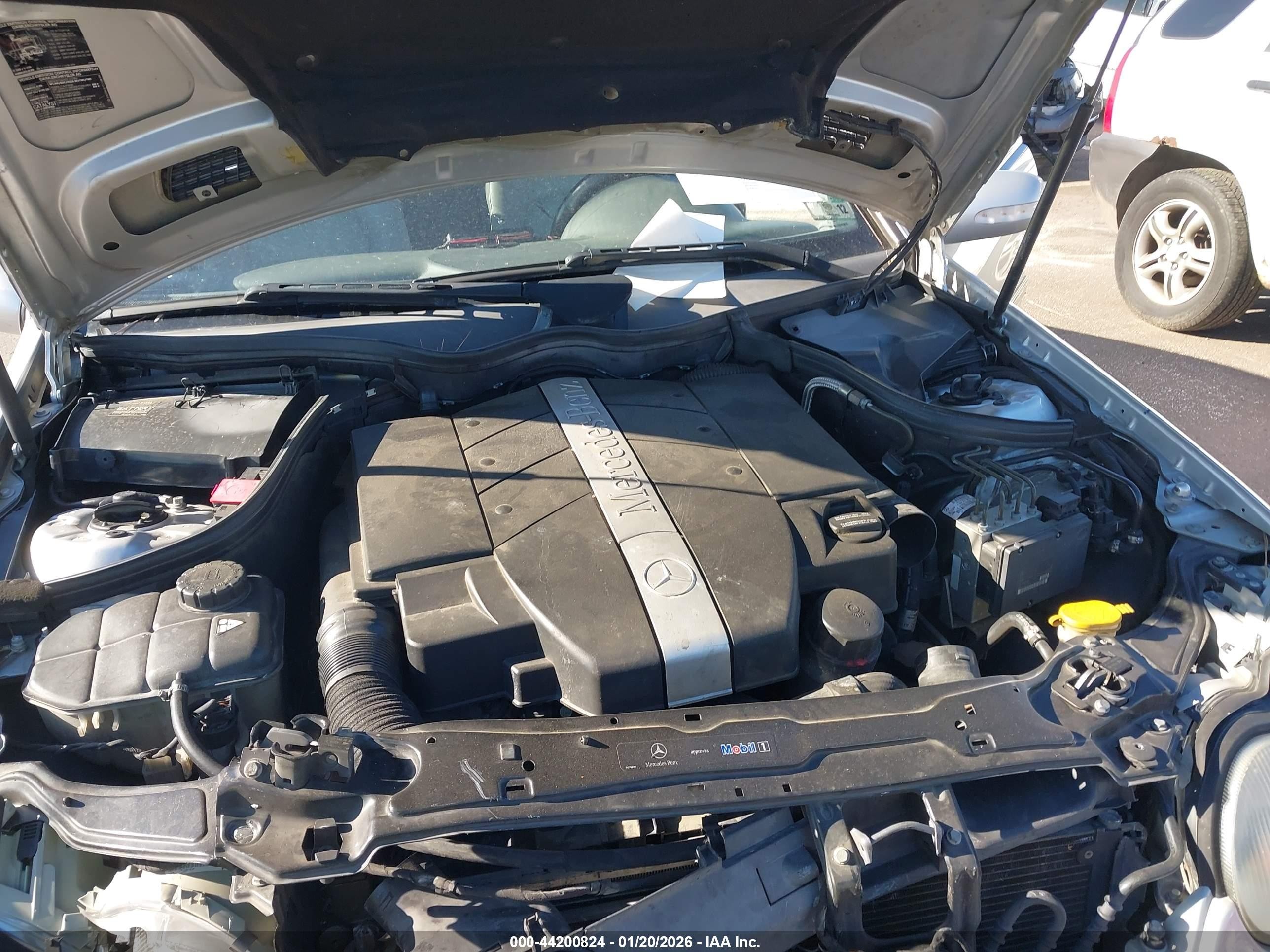 2004 Mercedes-benz C 240   Gray vin: WDBRF61J14E018790