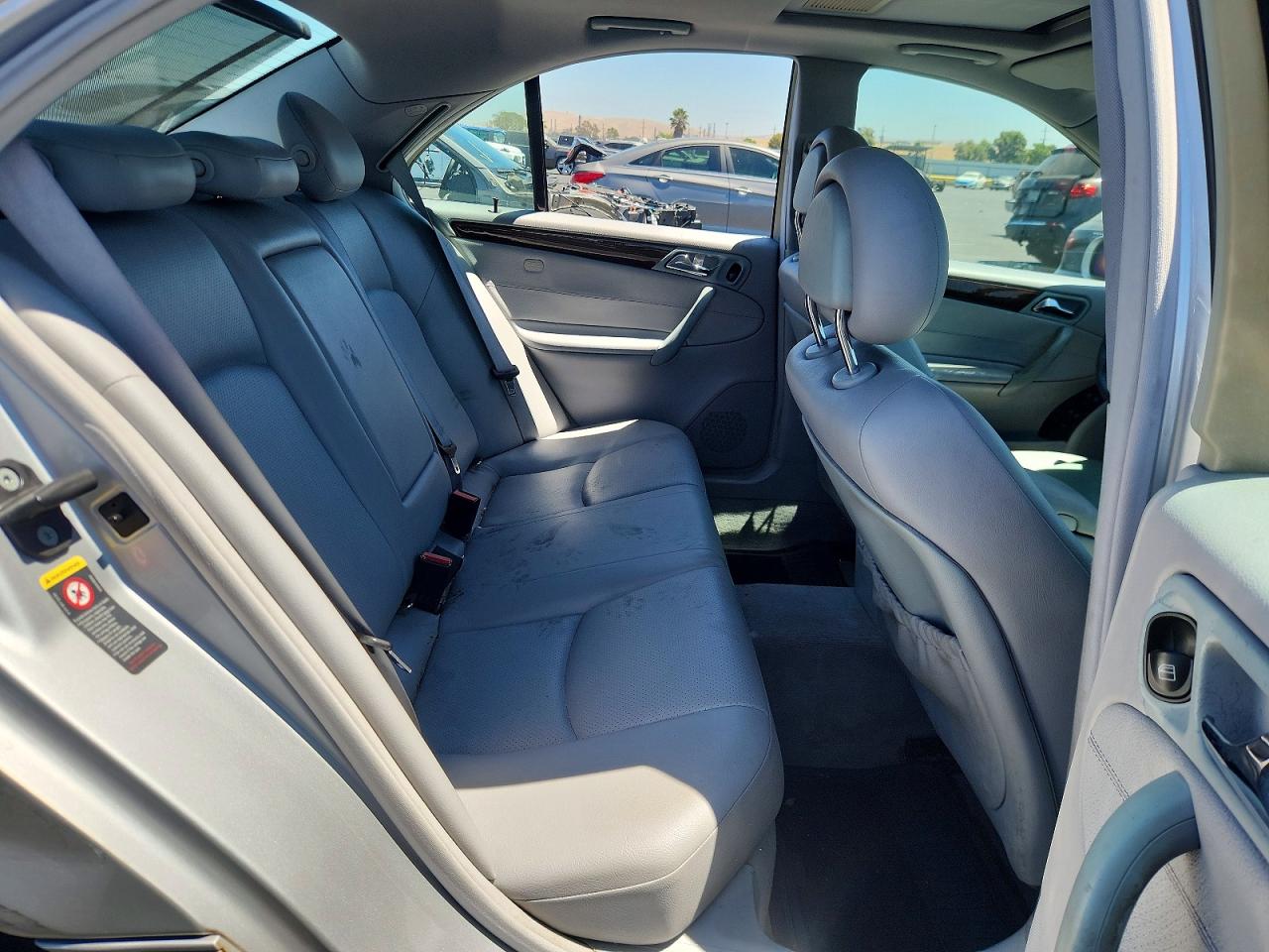 2004 Mercedes-benz C 240 Серебряный vin: WDBRF61J14F554570