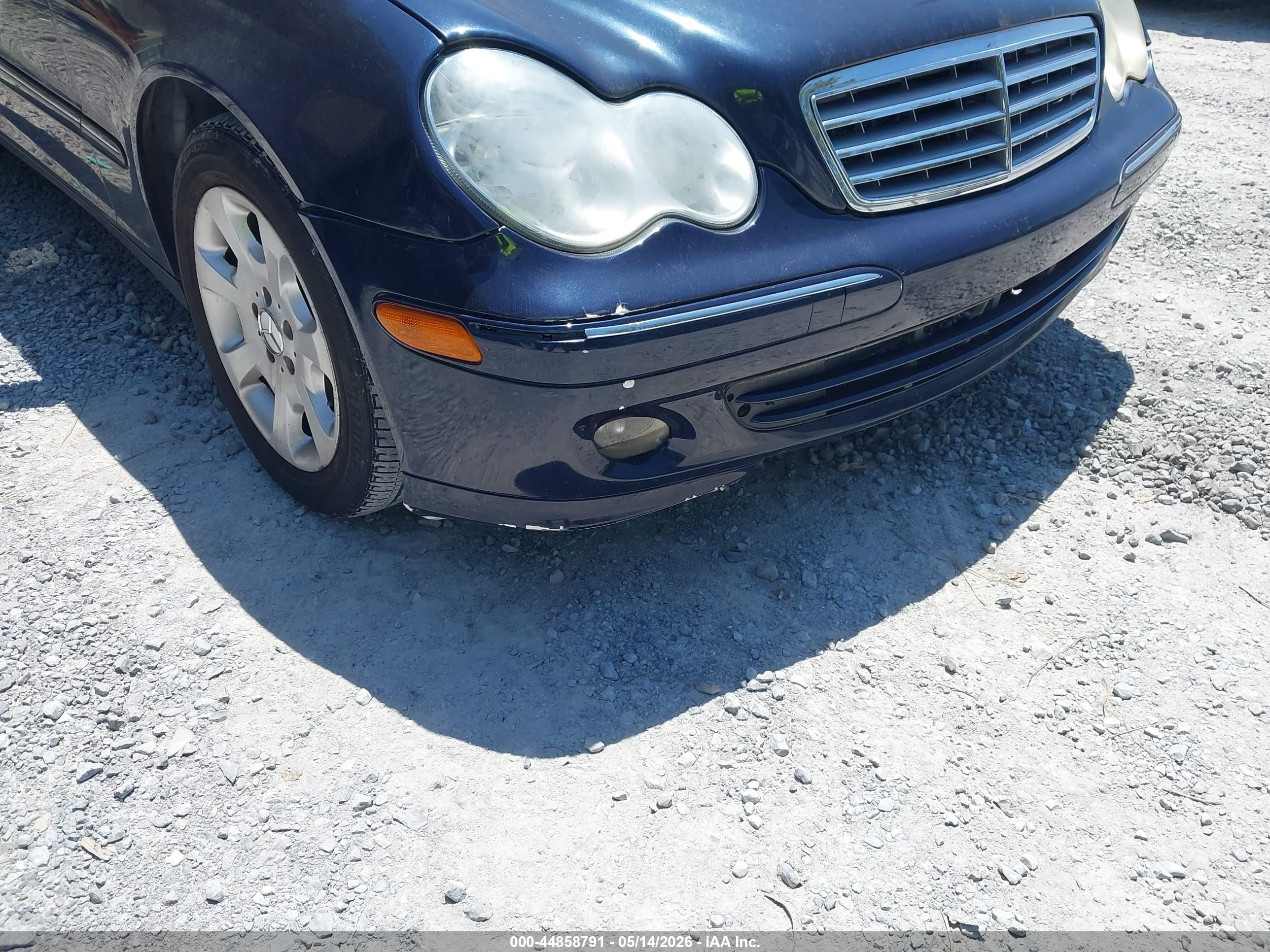 2005 Mercedes-benz C 240 Luxury Black vin: WDBRF61J15A699168