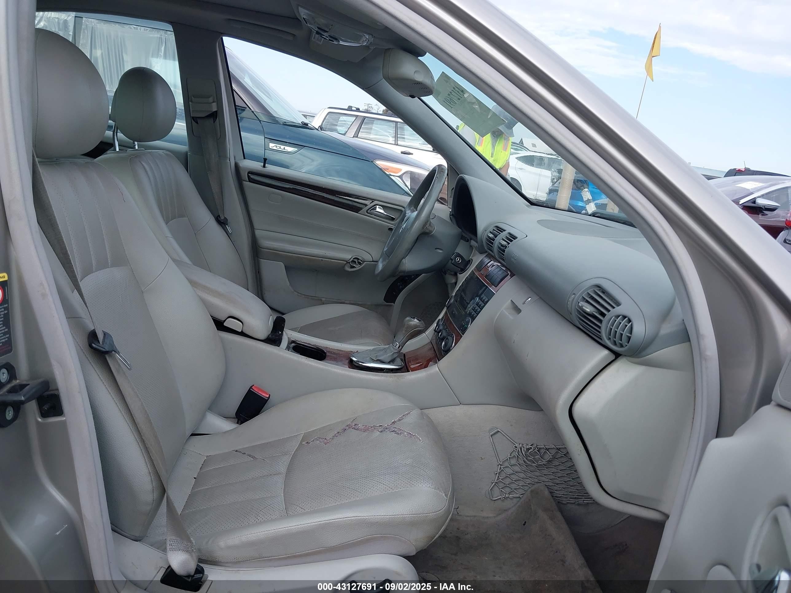 2005 Mercedes-benz C 240 Luxury Gray vin: WDBRF61J15A789470
