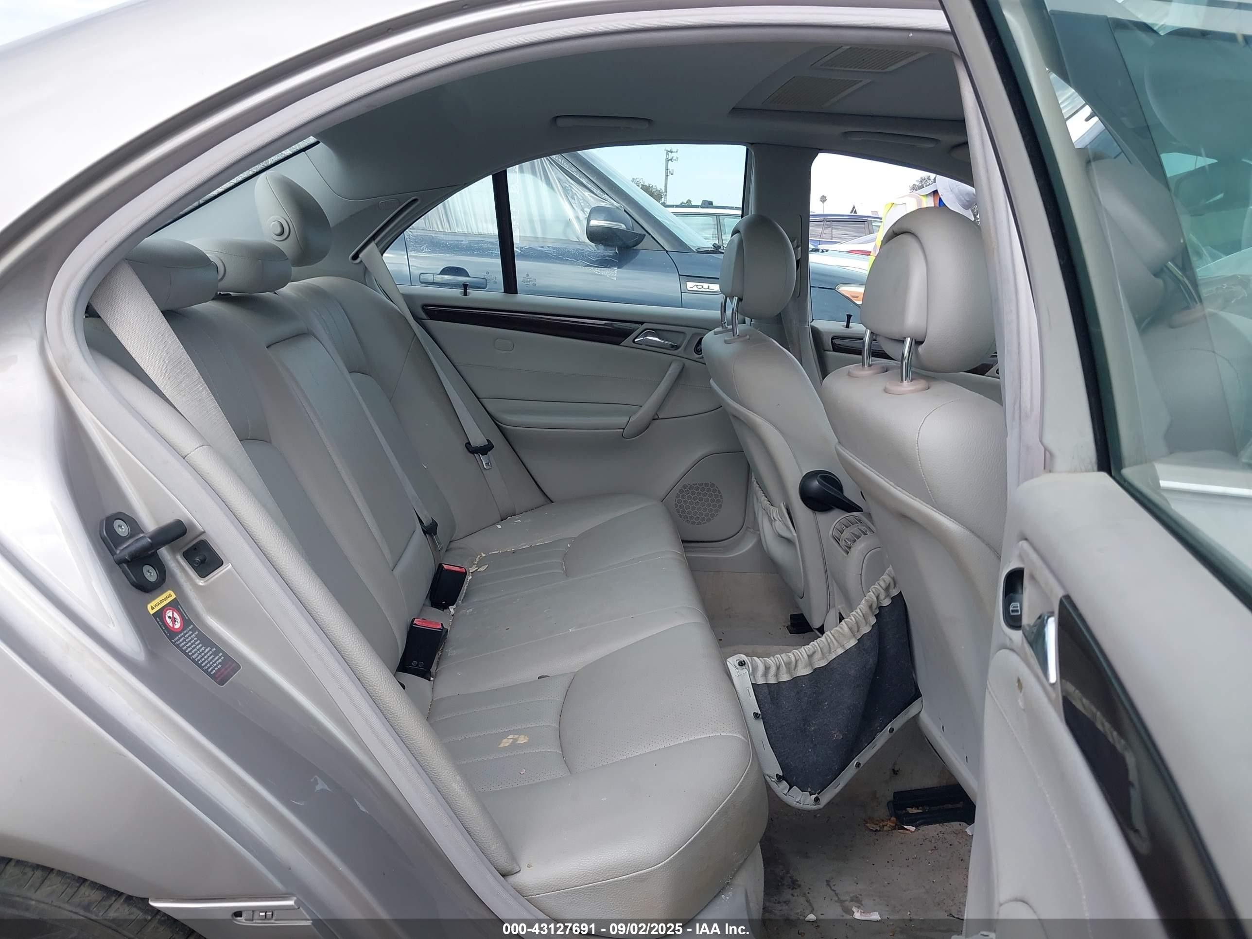 2005 Mercedes-benz C 240 Luxury Gray vin: WDBRF61J15A789470