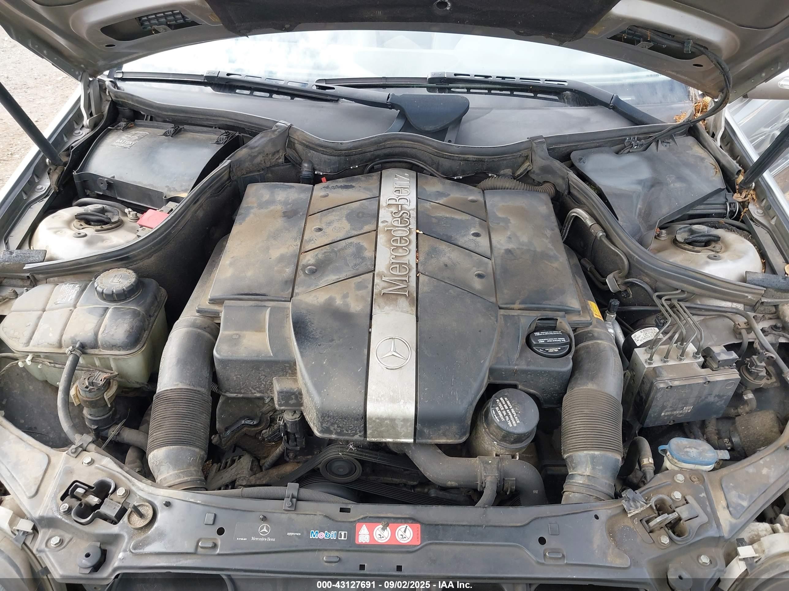 2005 Mercedes-benz C 240 Luxury Gray vin: WDBRF61J15A789470