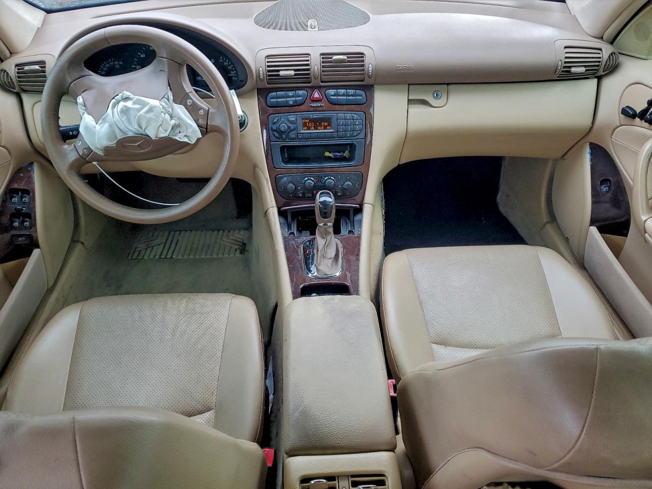 2001 Mercedes-benz C 240 Tan vin: WDBRF61J21F049326