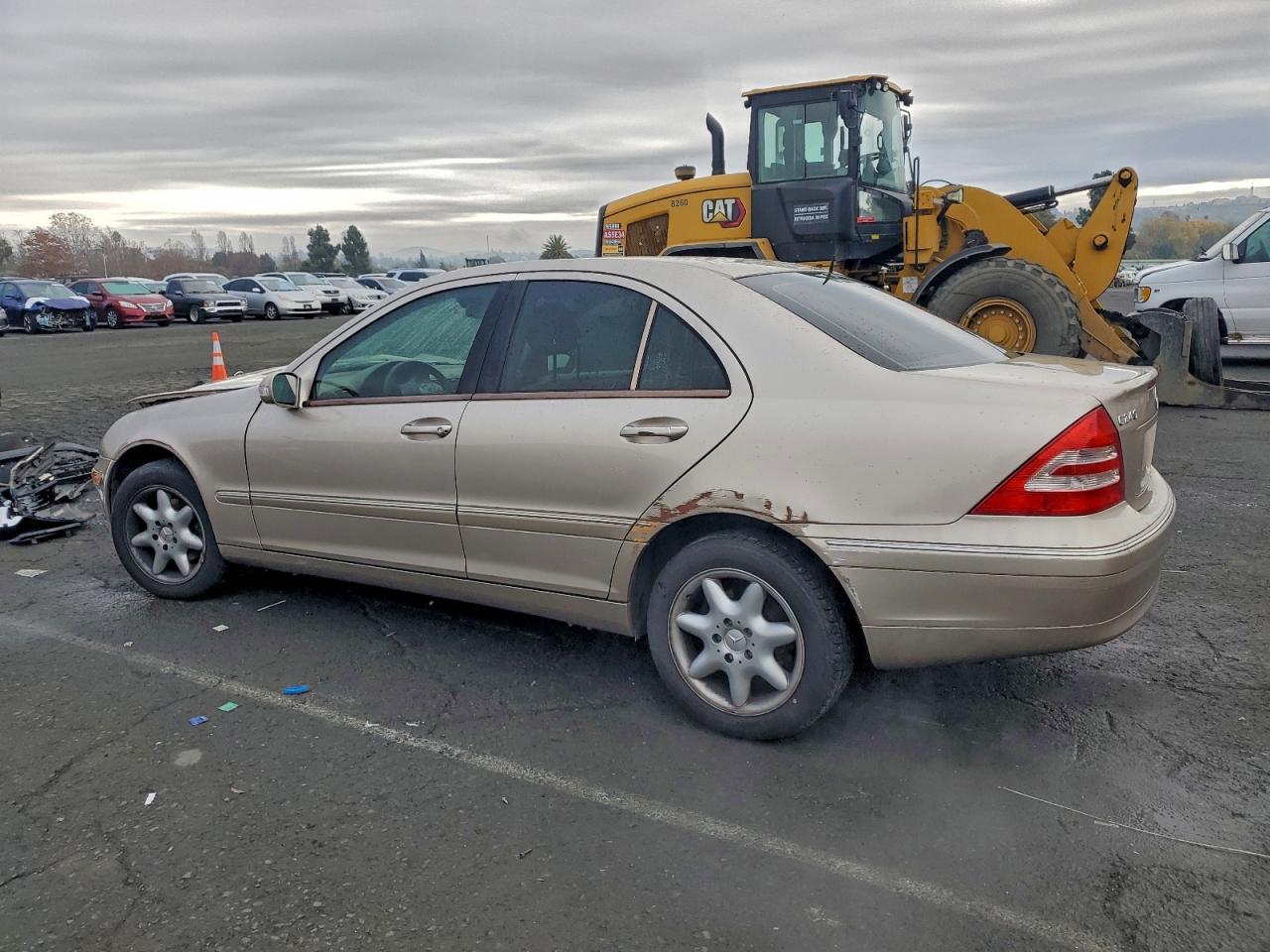 2001 Mercedes-benz C 240 Tan vin: WDBRF61J21F049326