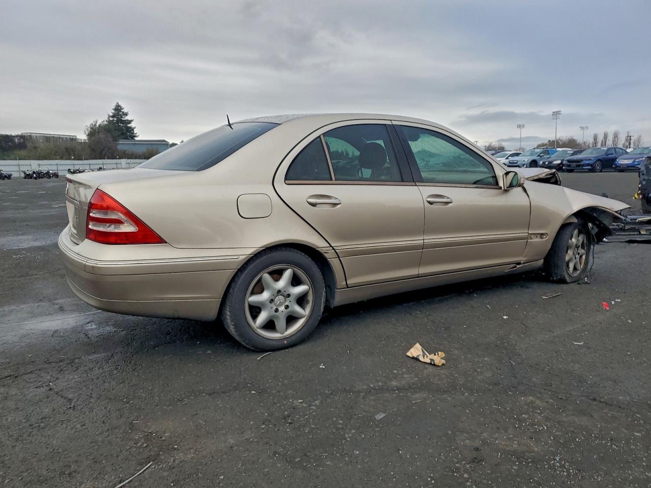 2001 Mercedes-benz C 240 Tan vin: WDBRF61J21F049326