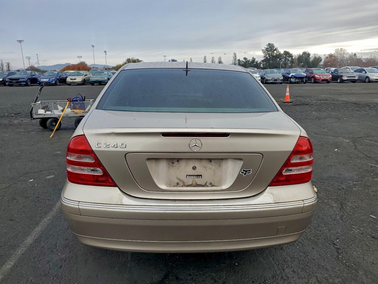 2001 Mercedes-benz C 240 Tan vin: WDBRF61J21F049326