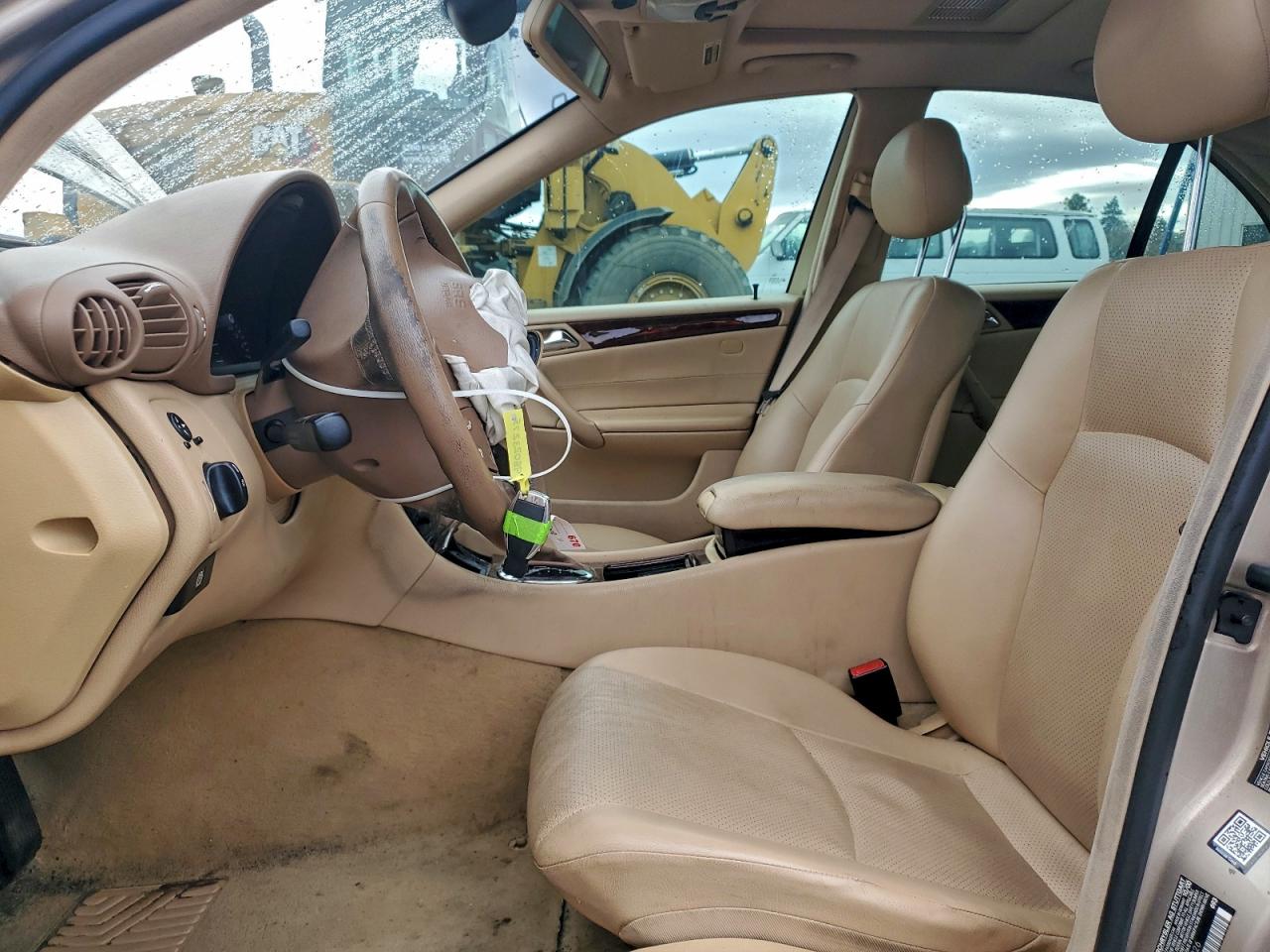 2001 Mercedes-benz C 240 Tan vin: WDBRF61J21F049326