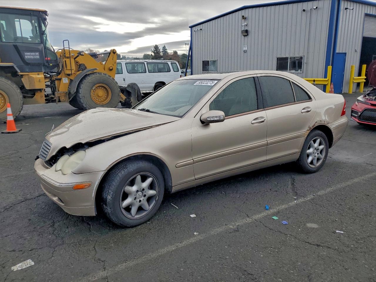 2001 Mercedes-benz C 240 Tan vin: WDBRF61J21F049326
