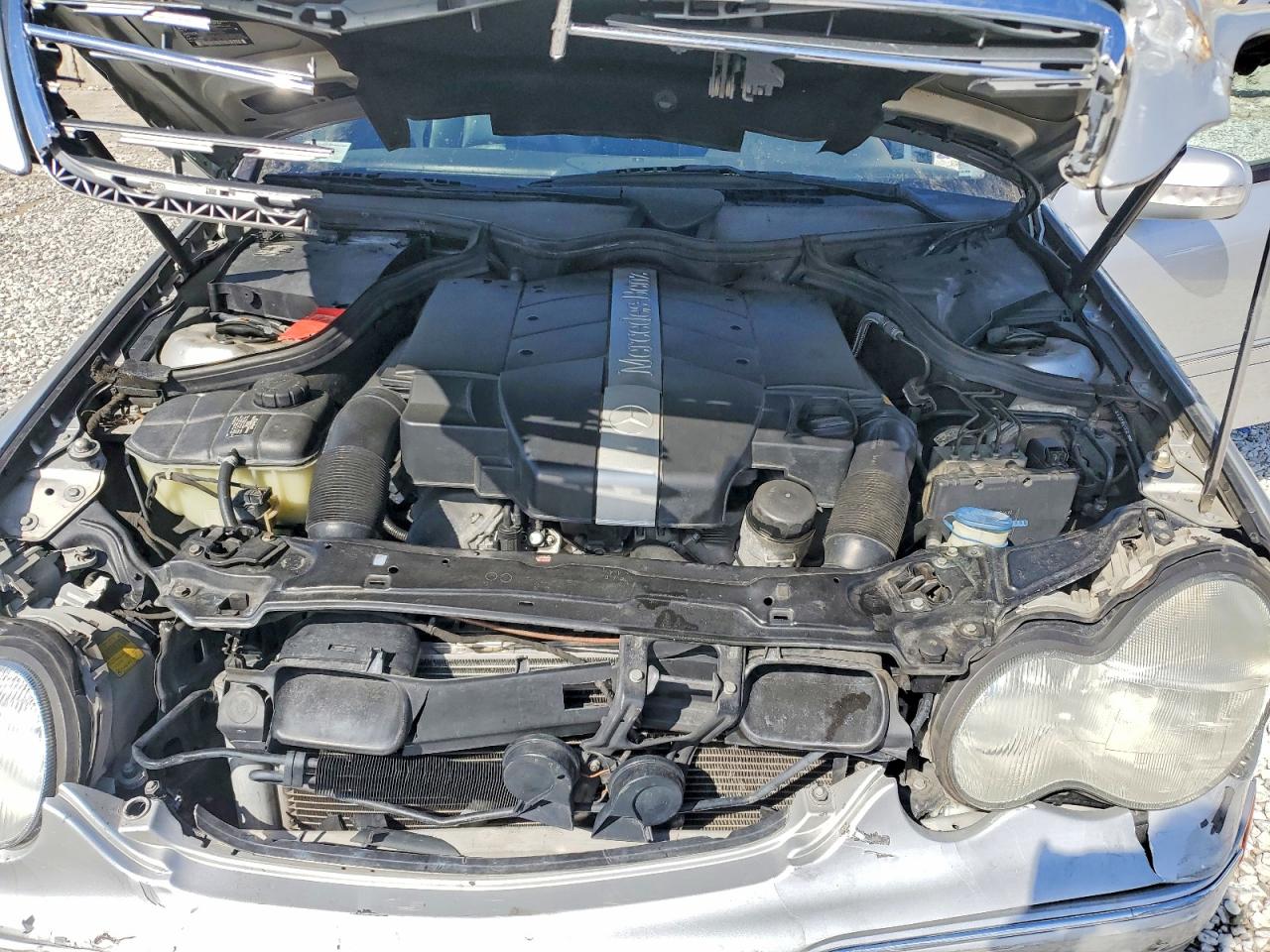 2001 Mercedes-benz C 240 Silver vin: WDBRF61J21F114871