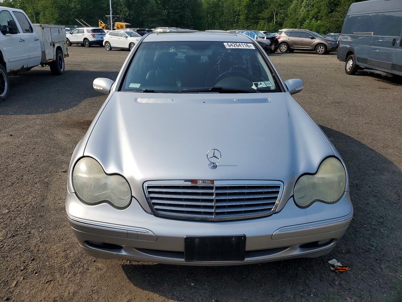 2001 Mercedes-benz C 240 Silver vin: WDBRF61J21F131458