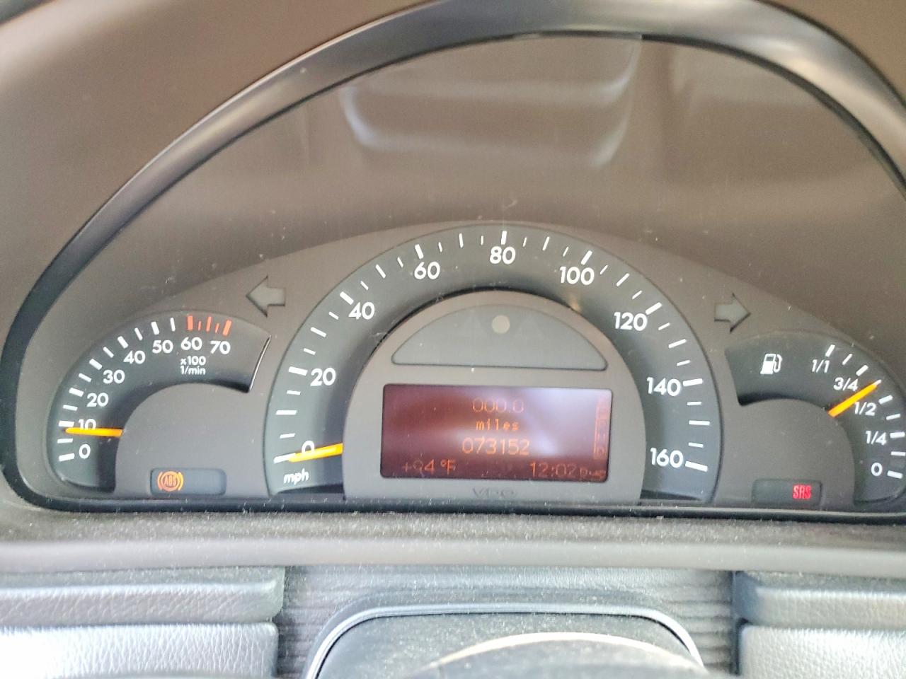 2001 Mercedes-benz C 240 Silver vin: WDBRF61J21F131458