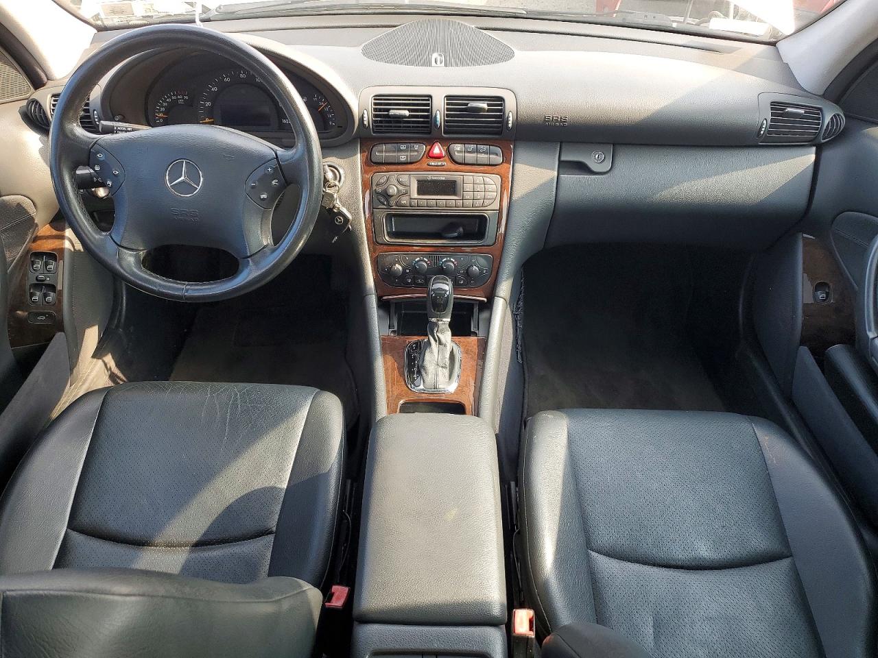 2001 Mercedes-benz C 240 Silver vin: WDBRF61J21F131458