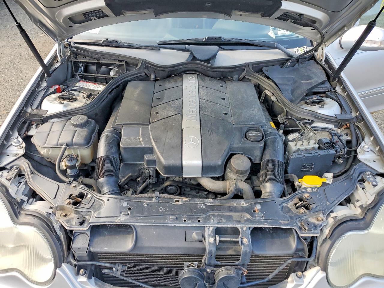 2001 Mercedes-benz C 240 Silver vin: WDBRF61J21F131458