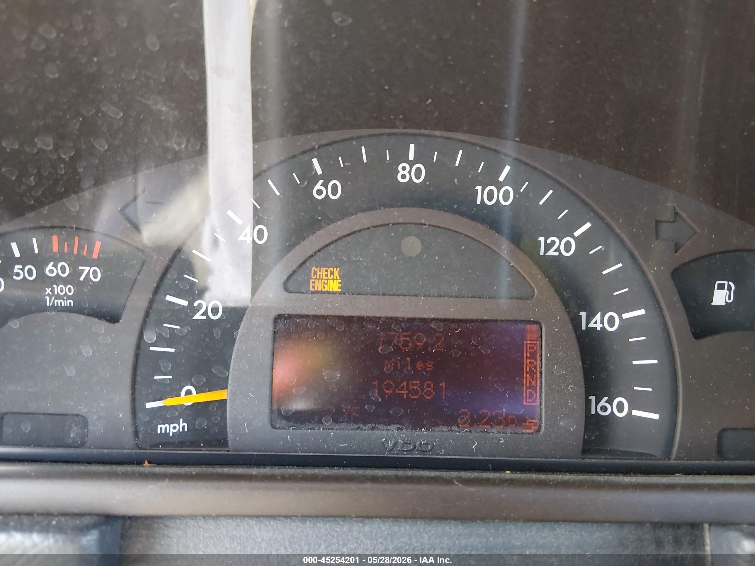 2002 Mercedes-benz C 240   Черный vin: WDBRF61J22F199907