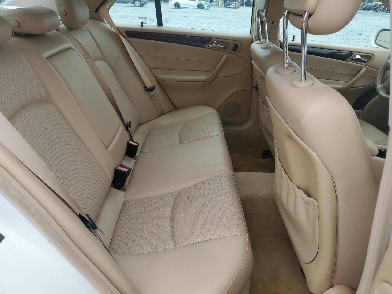 2002 Mercedes-benz C 240 Белый vin: WDBRF61J22F207729
