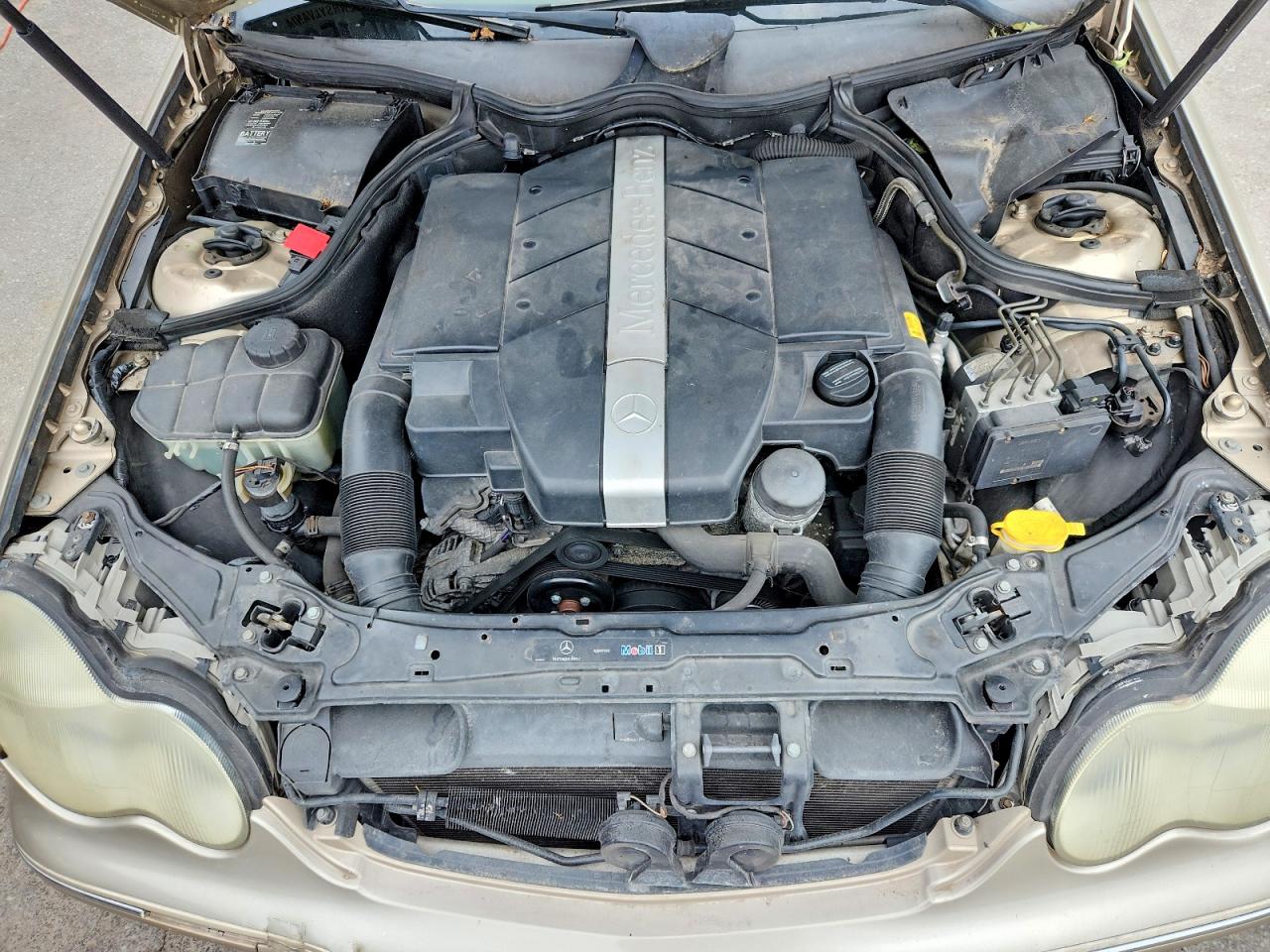 2003 Mercedes-benz C 240 Бежевый vin: WDBRF61J23A405676