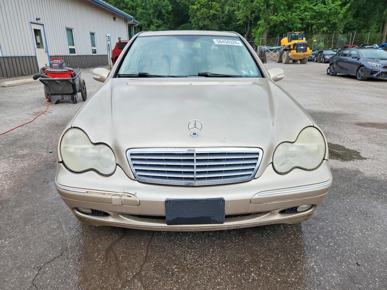 2003 Mercedes-benz C 240 Бежевый vin: WDBRF61J23A405676