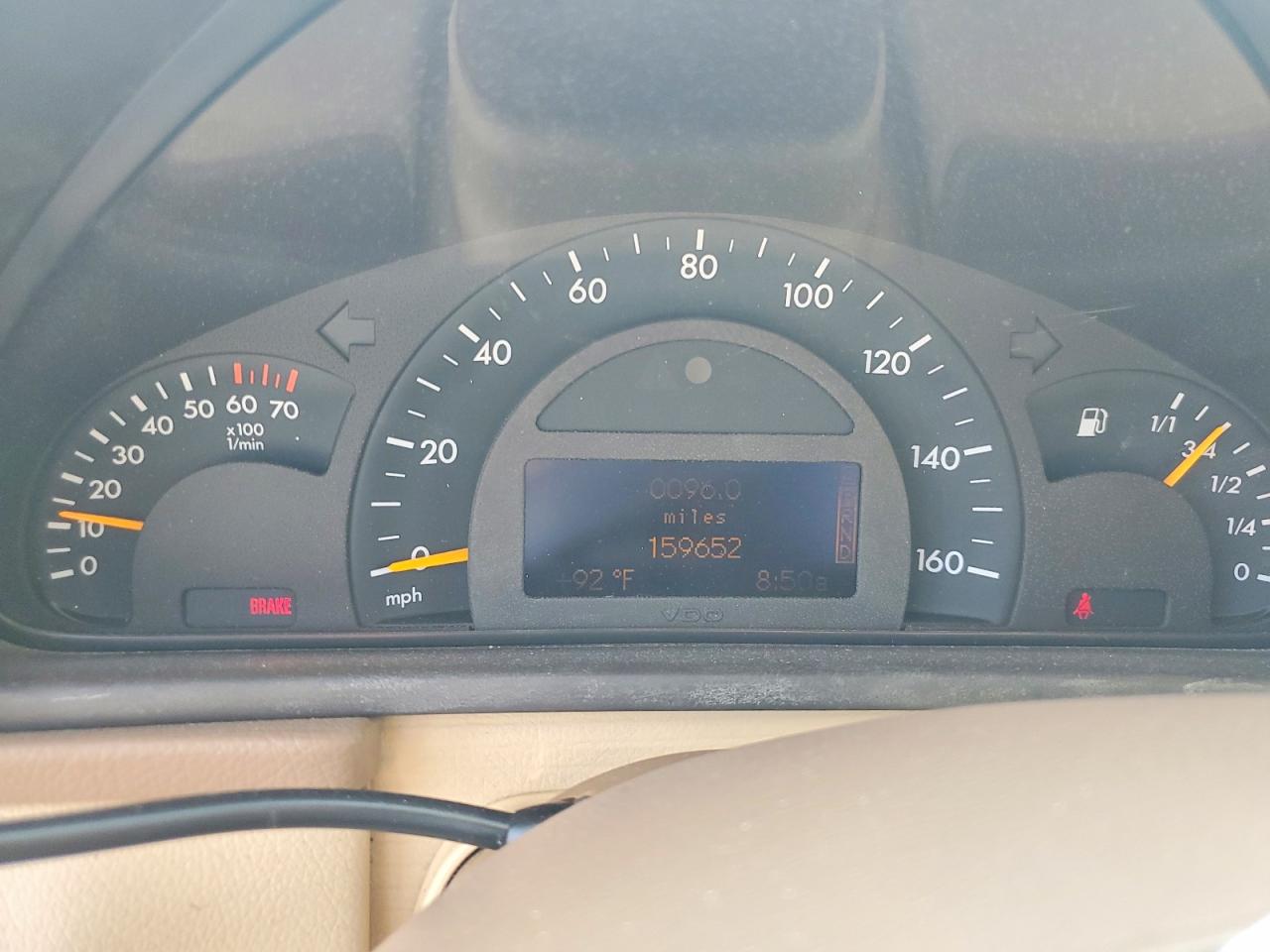 2003 Mercedes-benz C 240 White vin: WDBRF61J23A436541