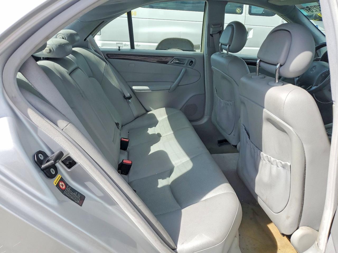 2003 Mercedes-benz C 240 Silver vin: WDBRF61J23E012382