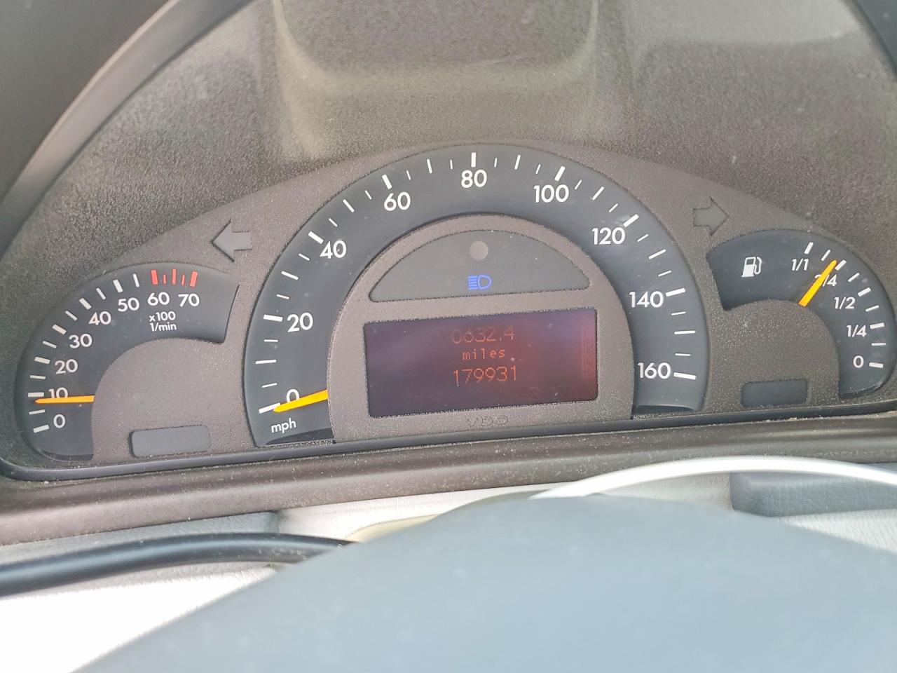 2003 Mercedes-benz C 240 Silver vin: WDBRF61J23E012382