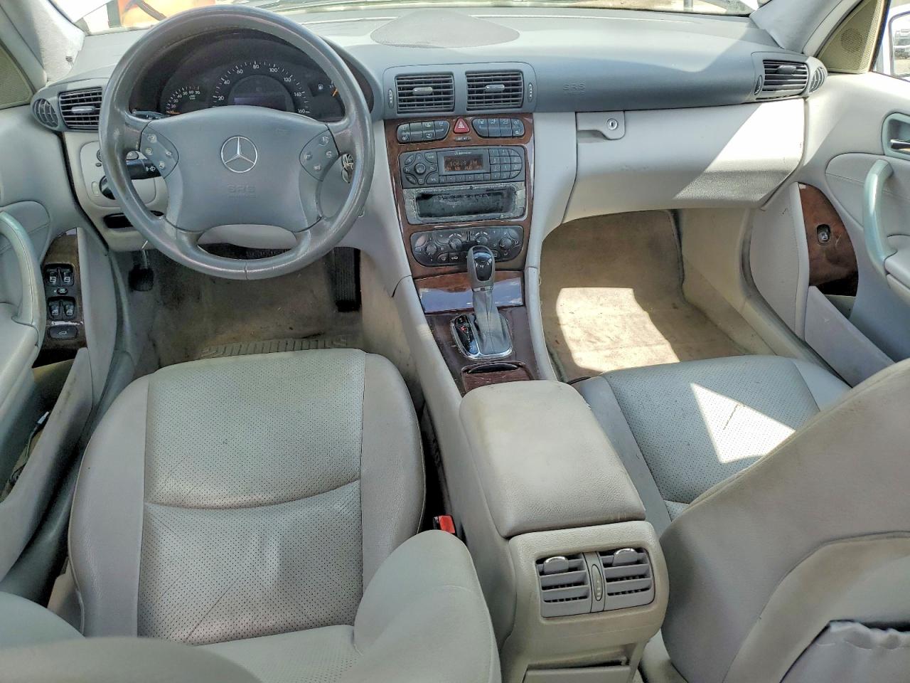 2003 Mercedes-benz C 240 Silver vin: WDBRF61J23E012382
