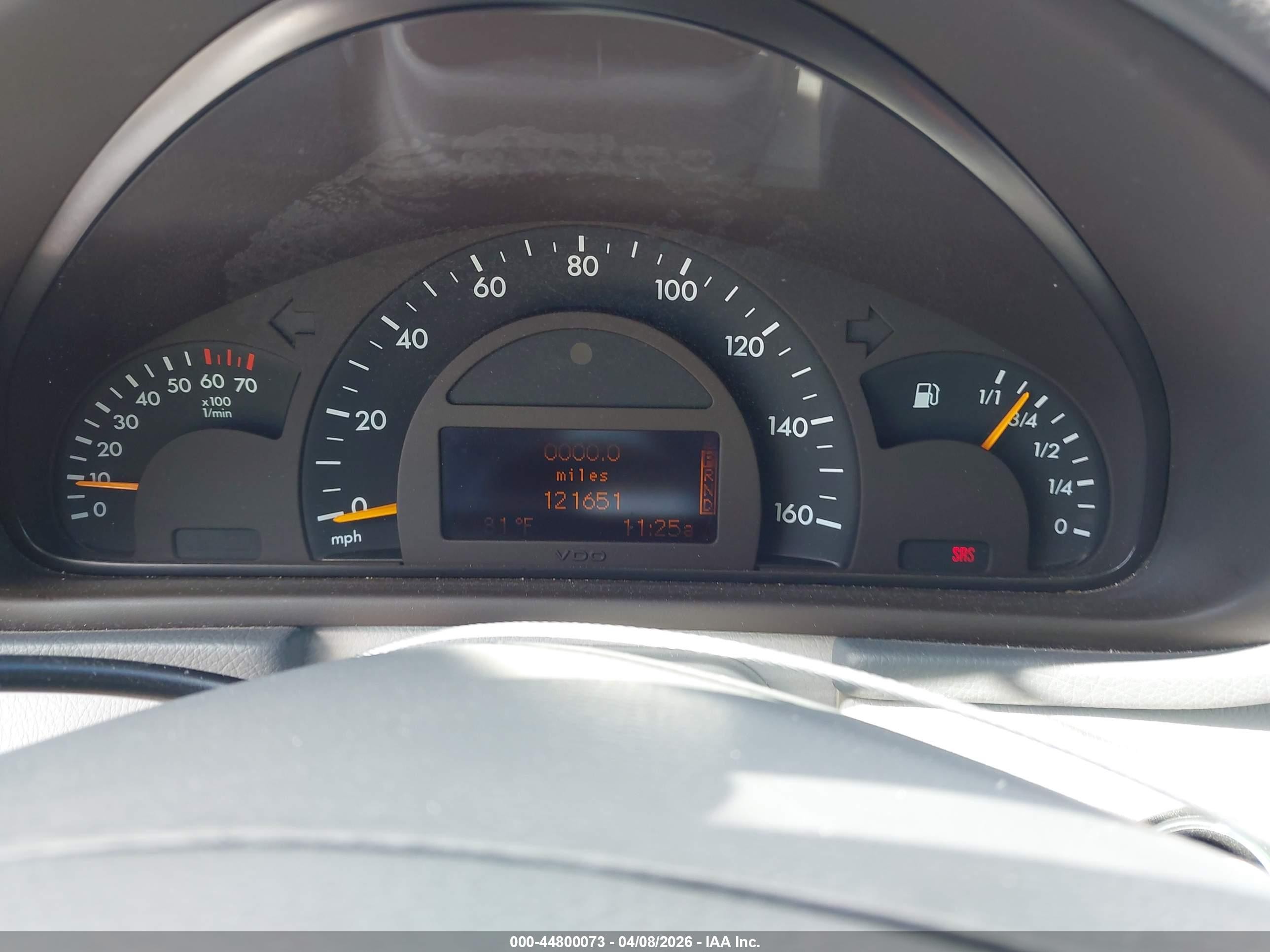 2003 Mercedes-benz C 240   Silver vin: WDBRF61J23F306732