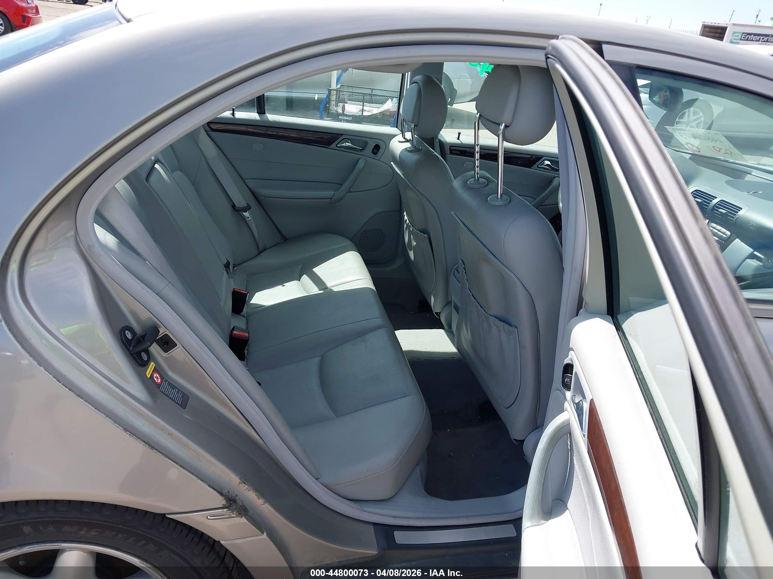 2003 Mercedes-benz C 240   Silver vin: WDBRF61J23F306732
