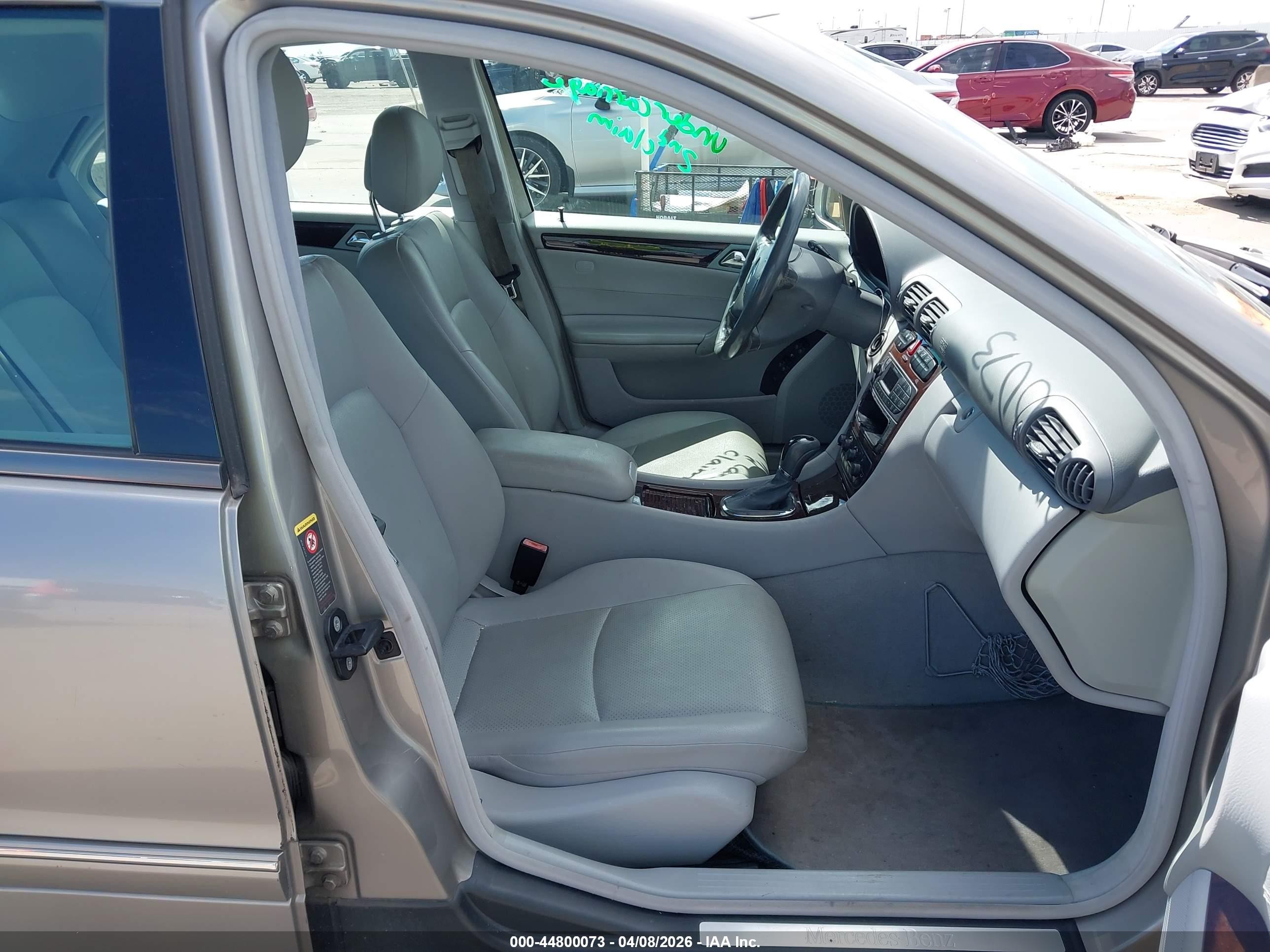 2003 Mercedes-benz C 240   Silver vin: WDBRF61J23F306732
